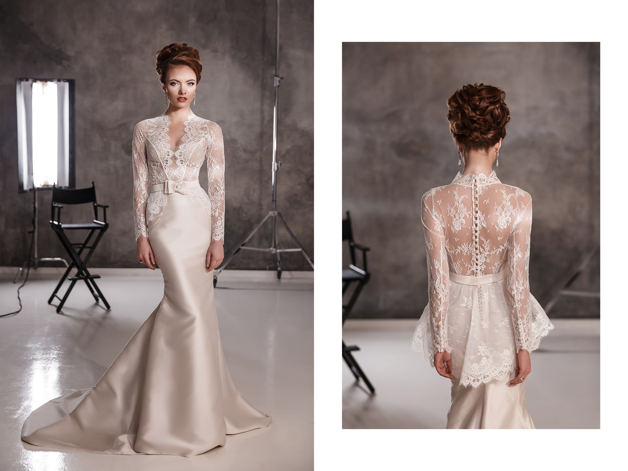 Студийная съемка для салона свадебных платьев L’AVENIR BOUTIQUE и свадебного журнала Bride & Style. Свадебный фотограф в Санкт-Петербурге и Москве Андрей Нестеров