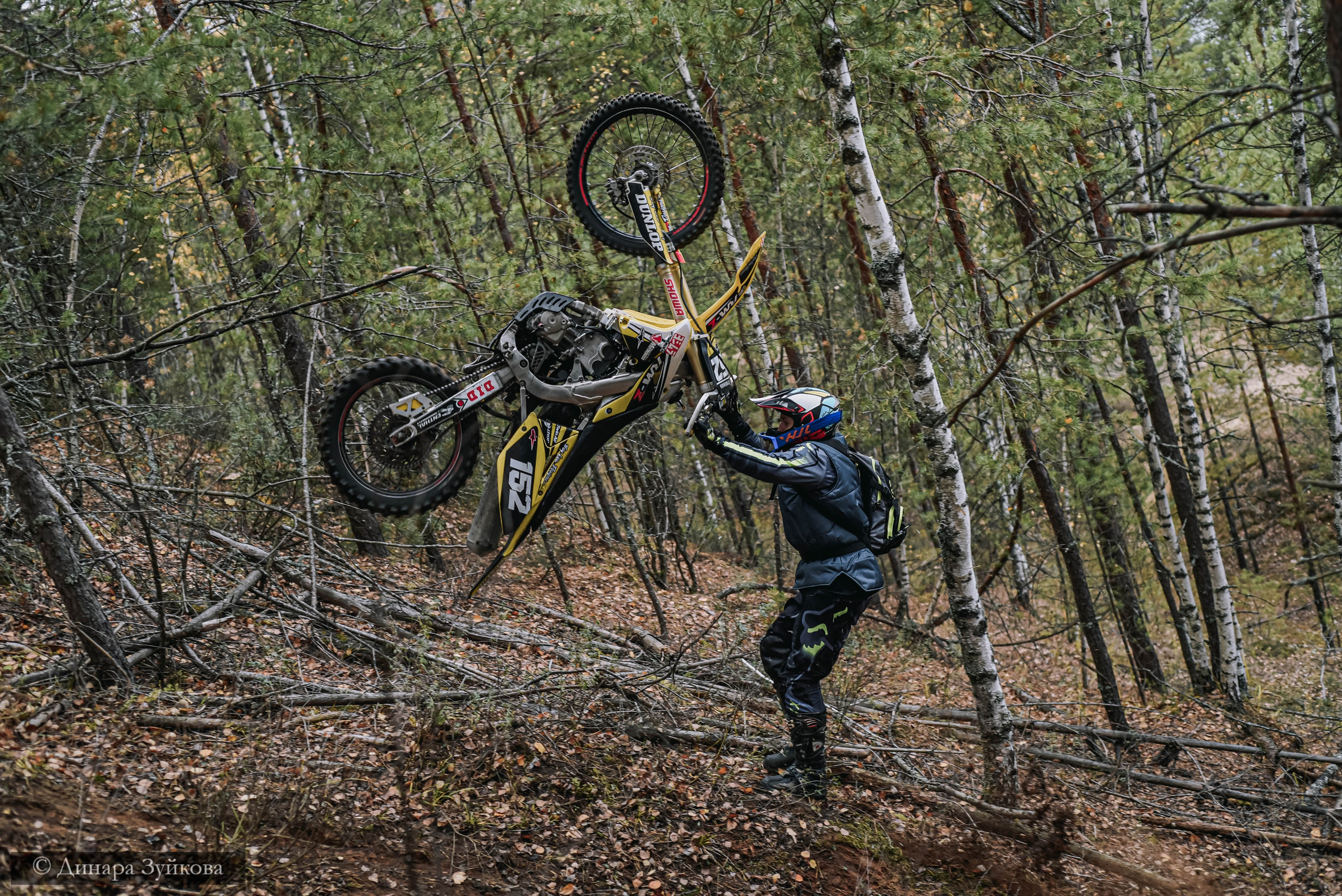 Эндуро покатушка. Мотофотограф в Нижнем Новгороде Динара Зуйкова