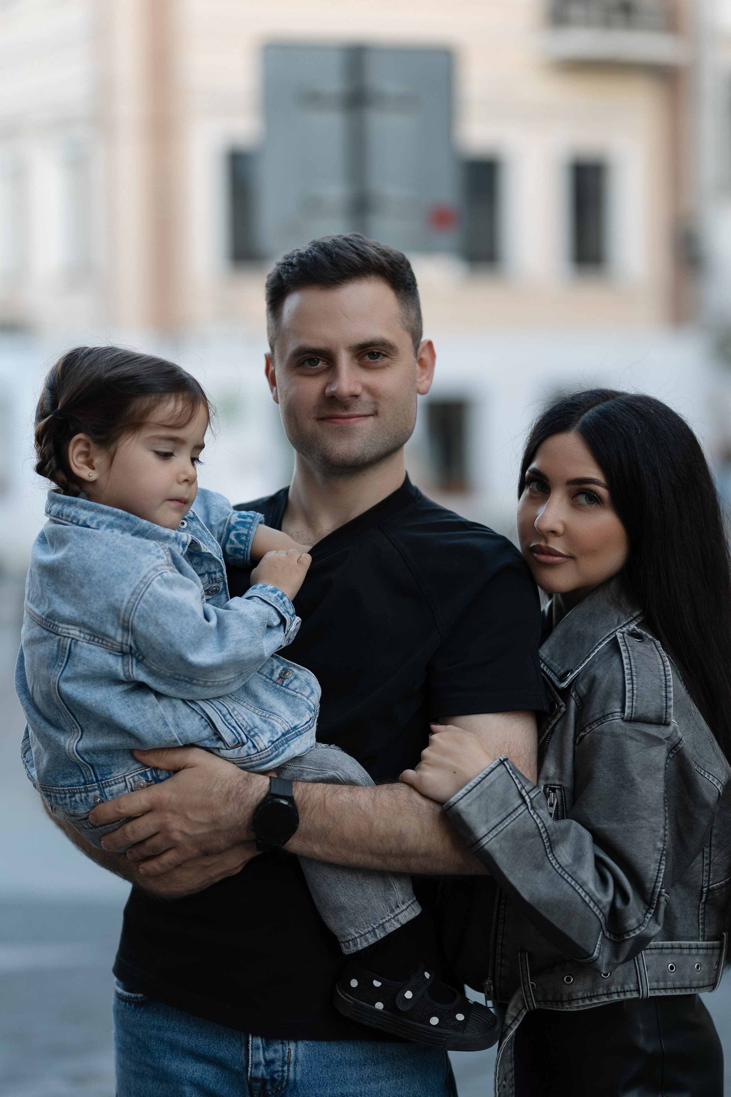 Семейная съёмка в центре города
