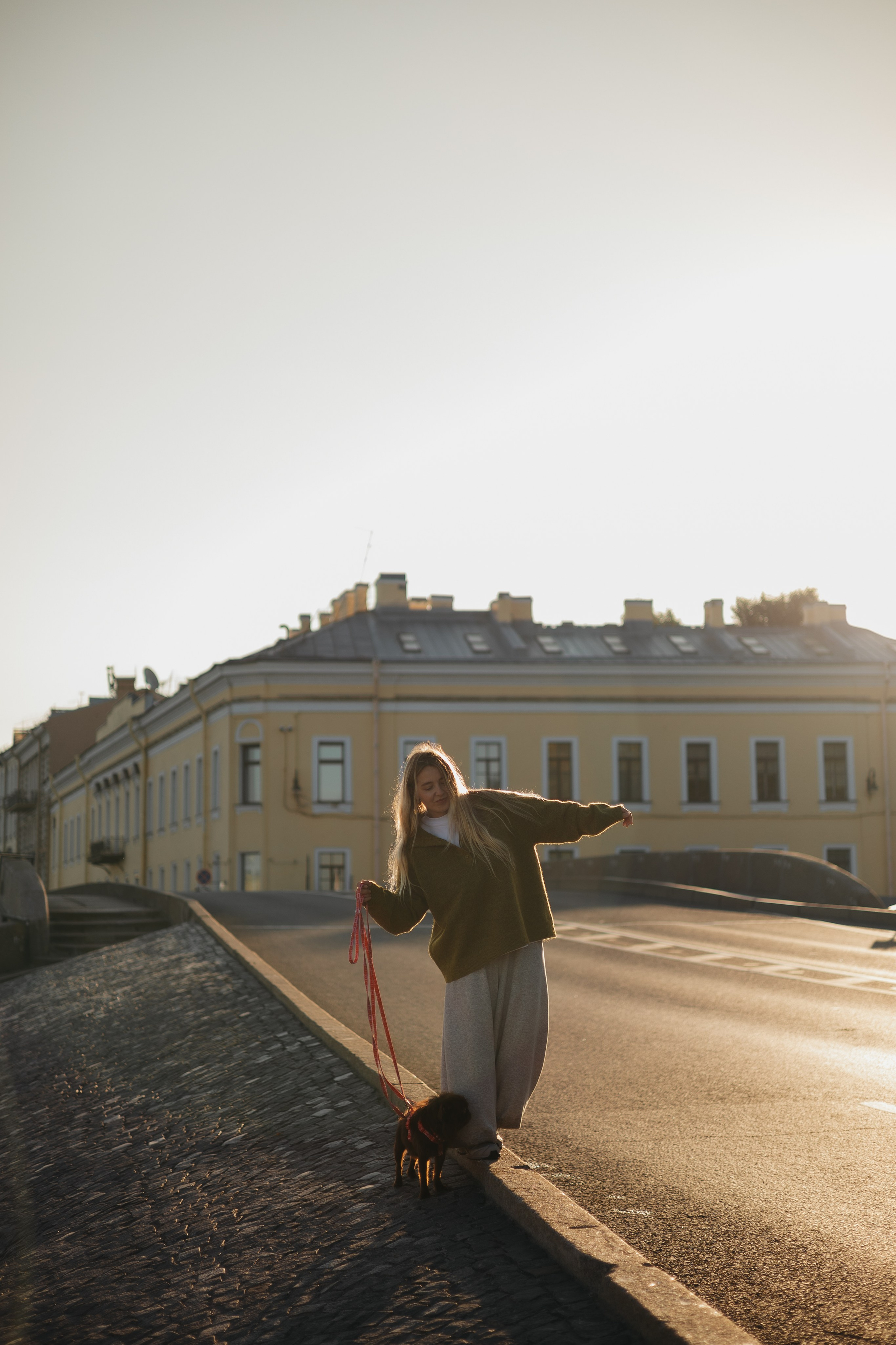 Наталья и Оззи. Фотограф животных Евгения Верцинская