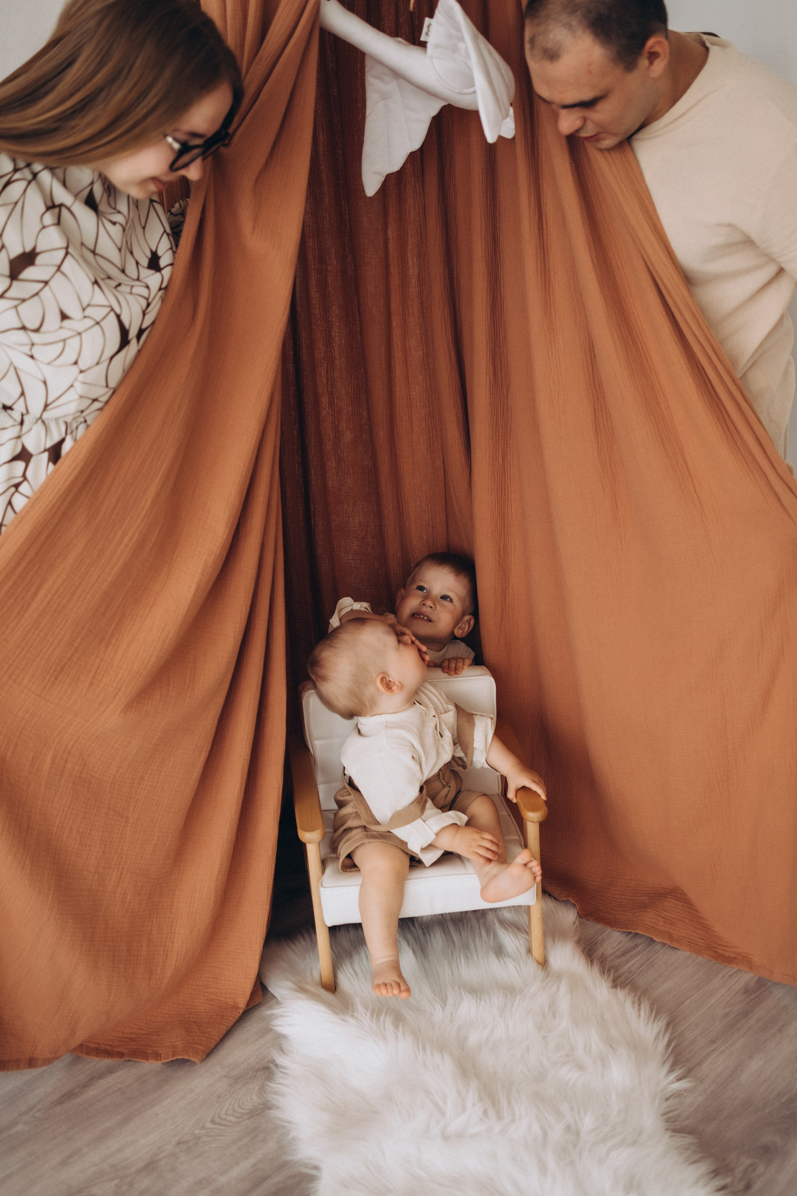 Никита, Любовь, Тимофей, Михаил. Фотограф Нижний Новгород