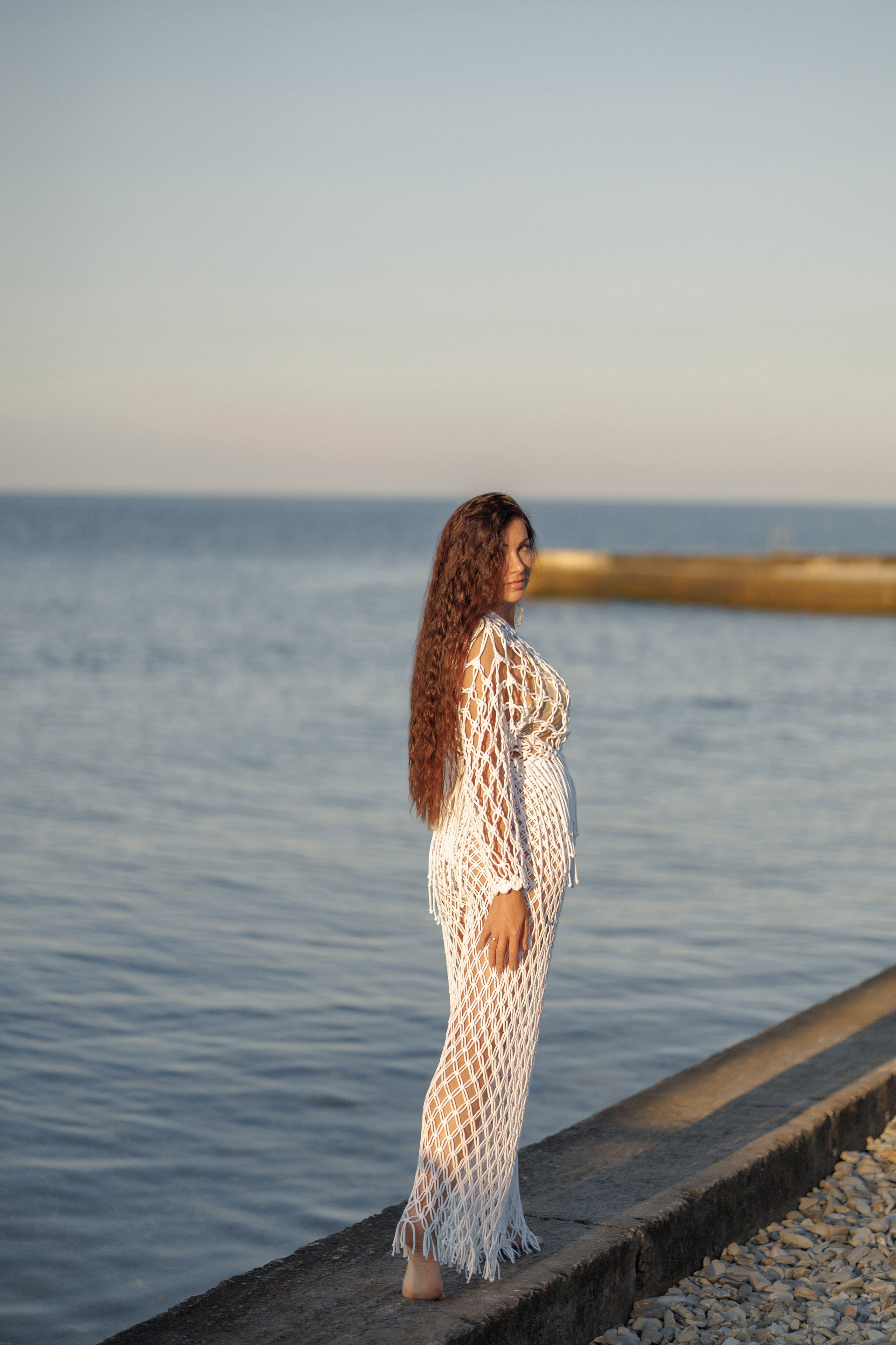 Рассвет на Тонком мысу. Семейный и портретный фотограф в Геленджике Любовь Бодрова