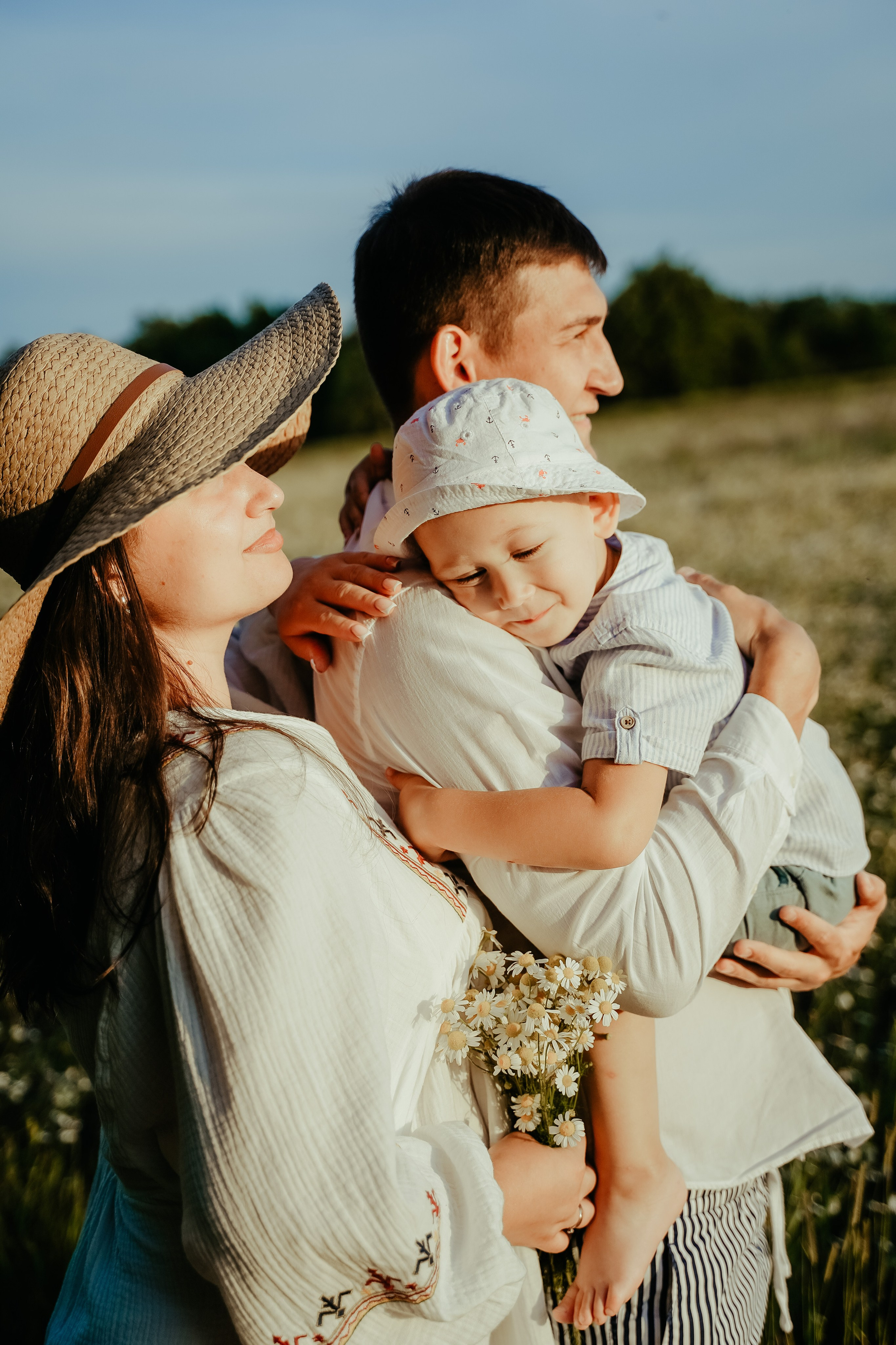 Аделина и семья