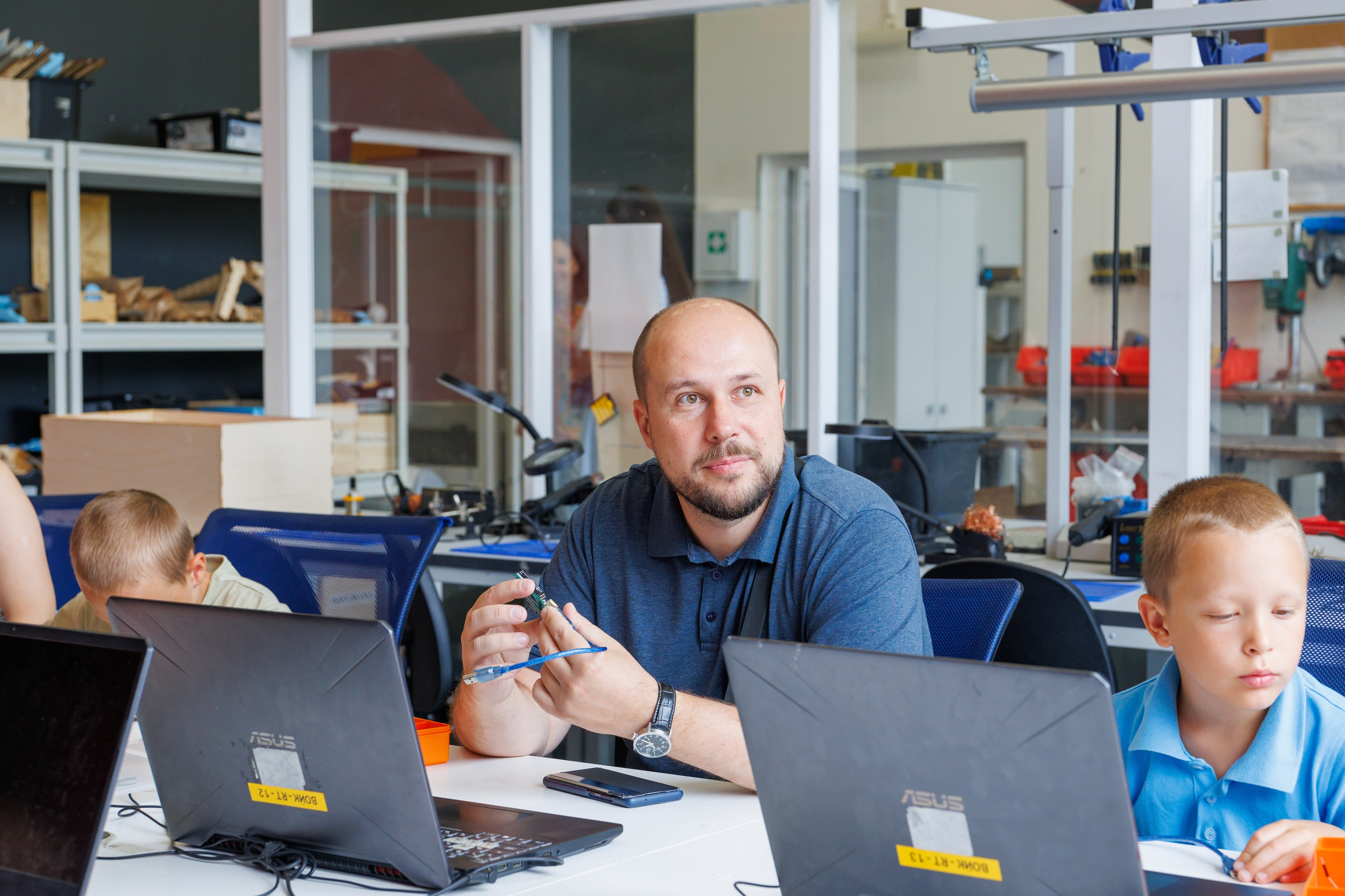 Детское мероприятие в Технопарке. Фотограф в Москве Дмитрий Емельянов