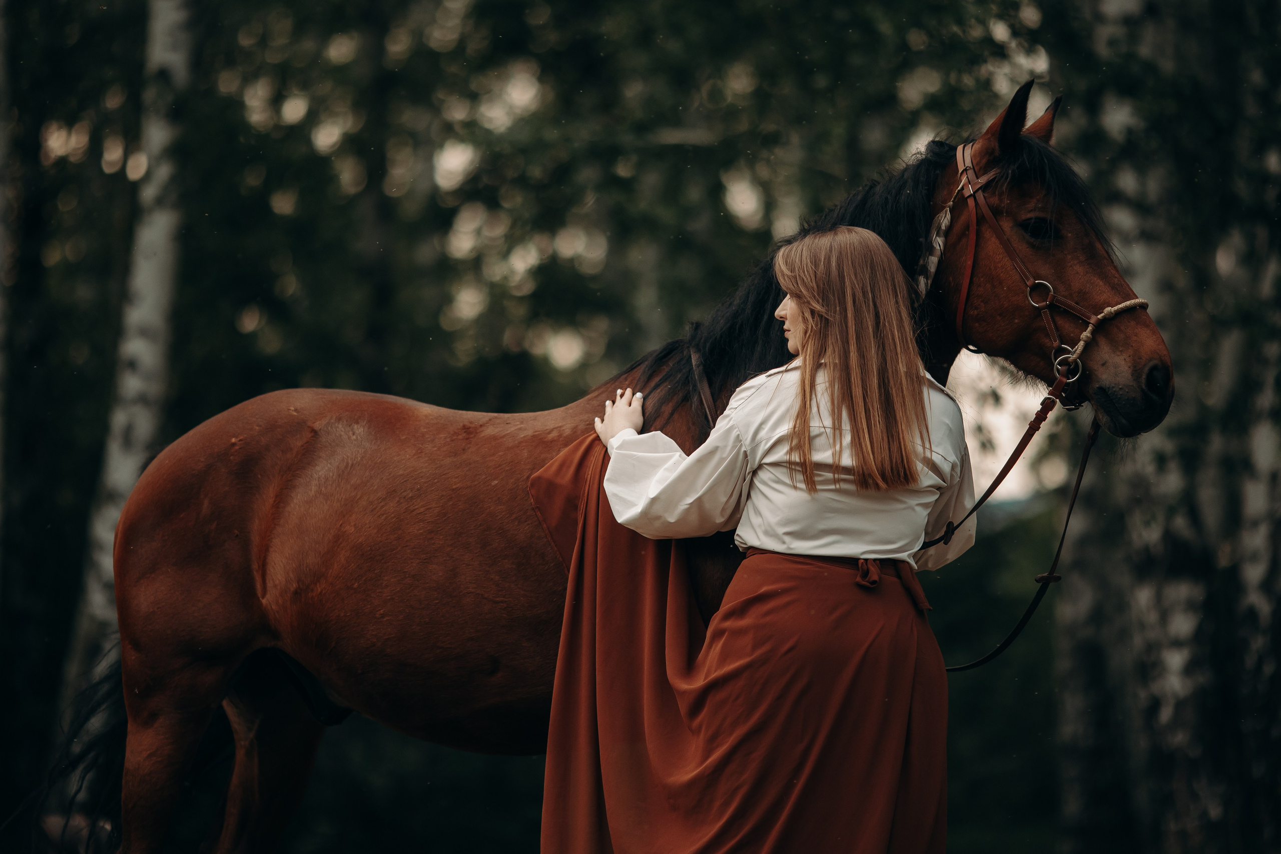 Ксения и Талисман. Анна Молчанова конный фотограф в Тюмени | фотосессии с лошадьми Тюмень
