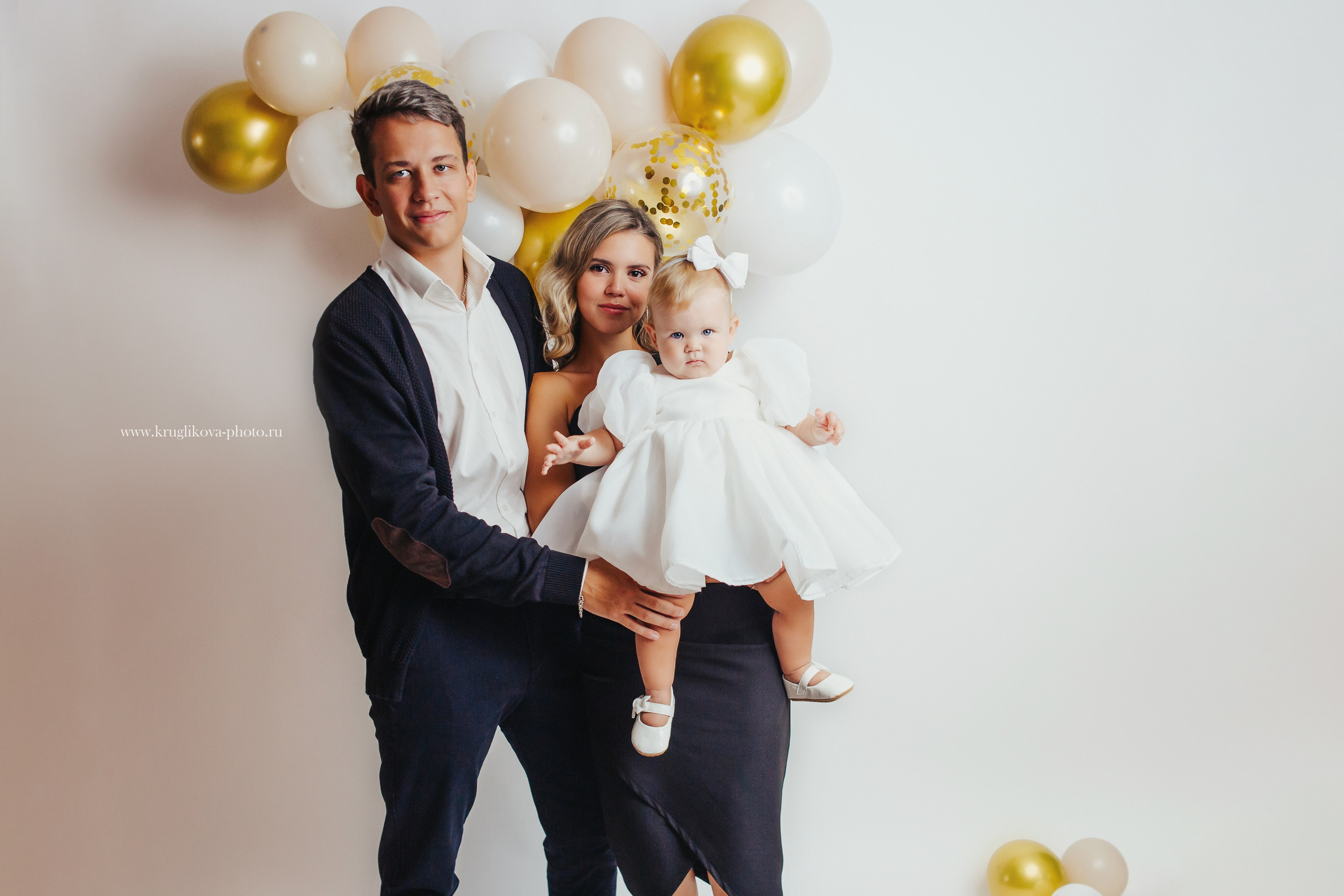 Фотосессия годика для девочки. Фотограф новорожденных и детский в Сергиевом Посаде Кругликова Юлия