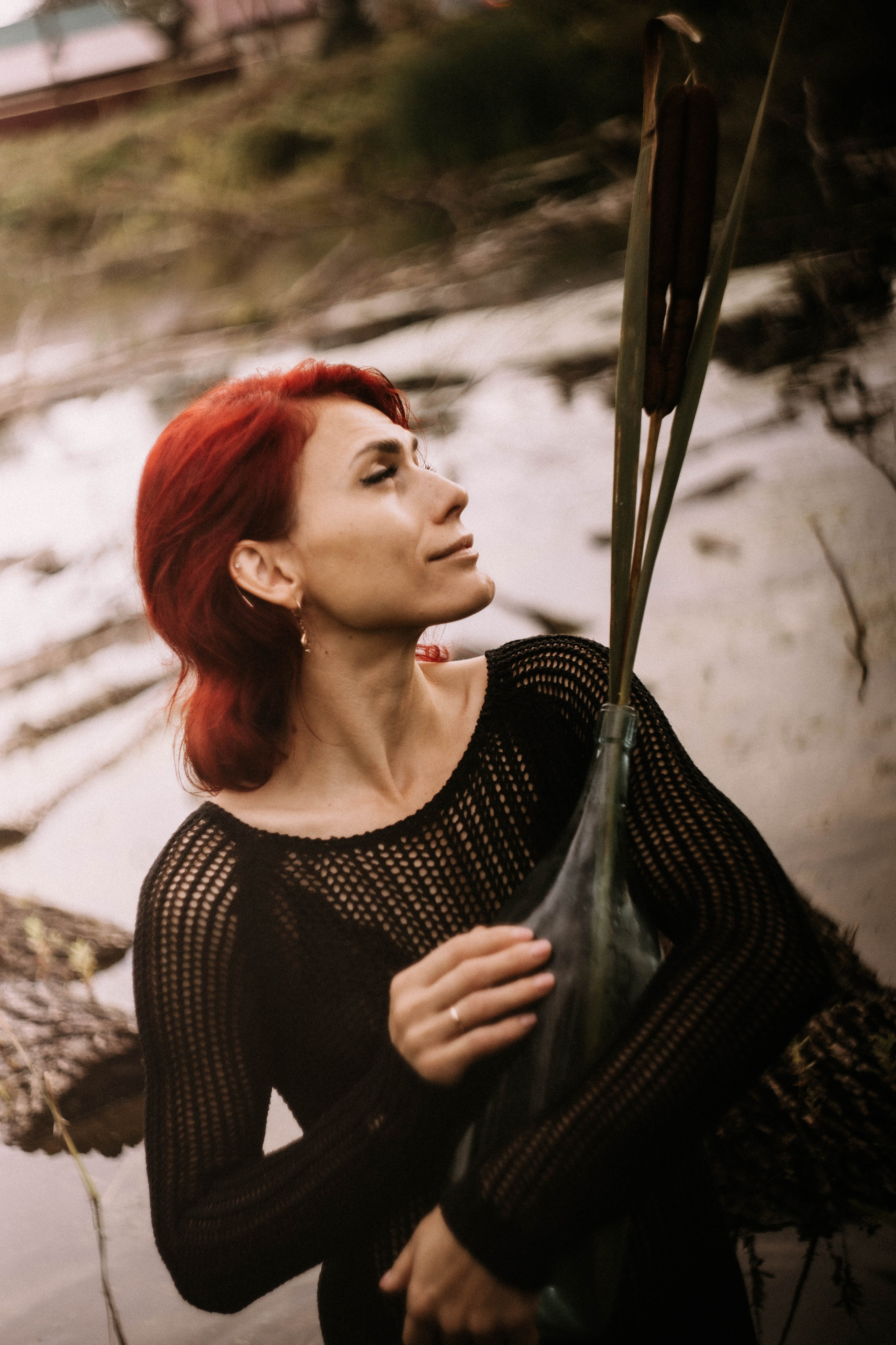 Жанна. Болото.Рогоз. Фотограф в Нижнем Новгороде