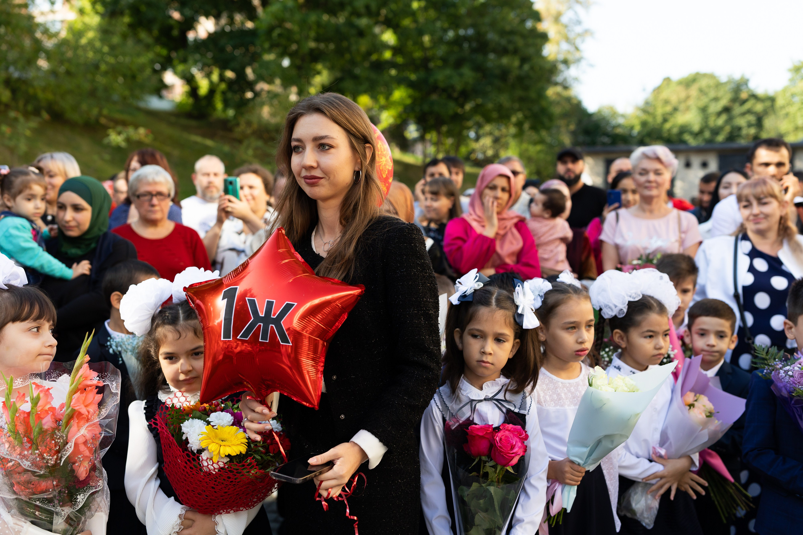 Линейка 1 сентября. Профессиональный Фотограф в Москве Андрей Славнов