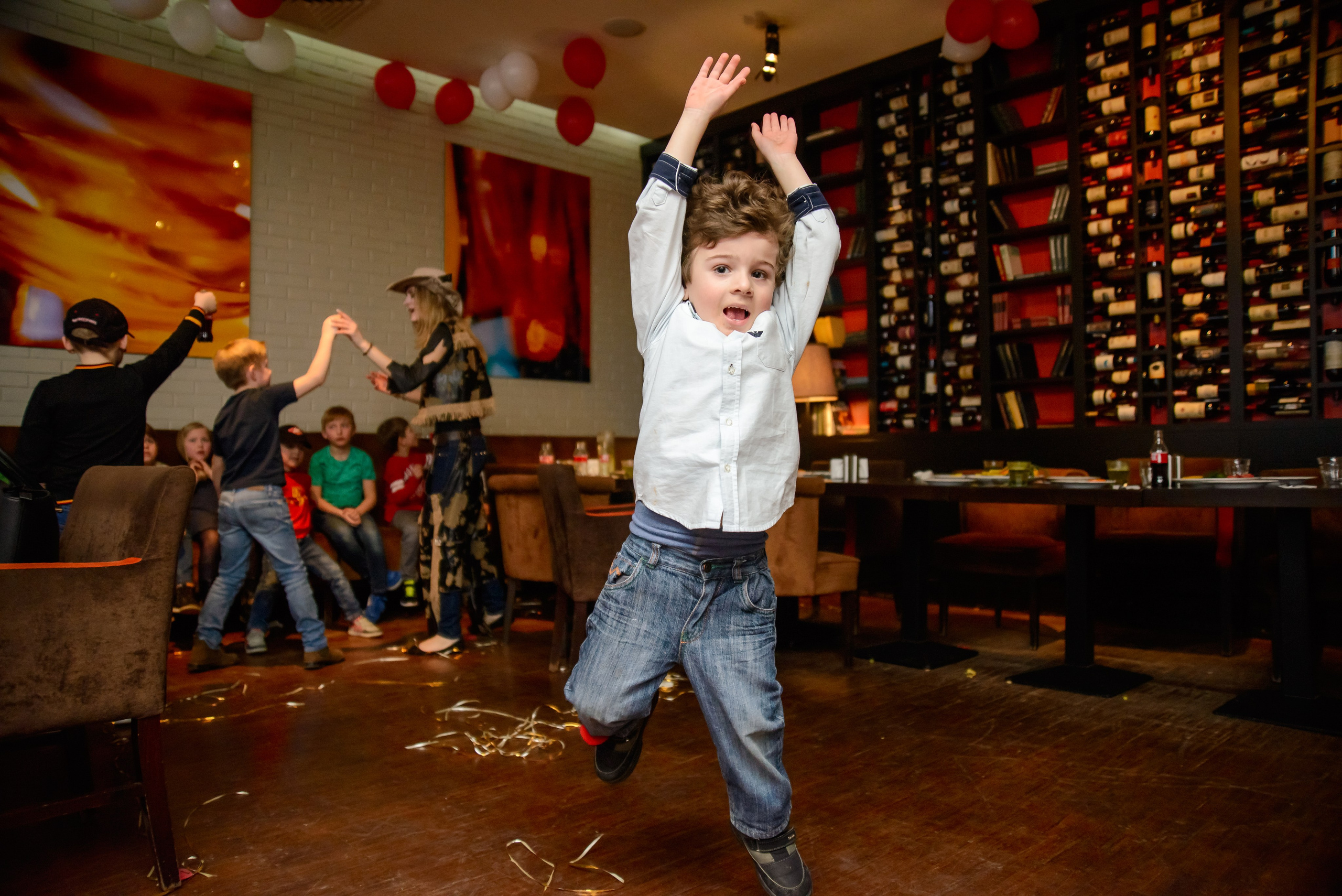 Детский день рождения в ресторане