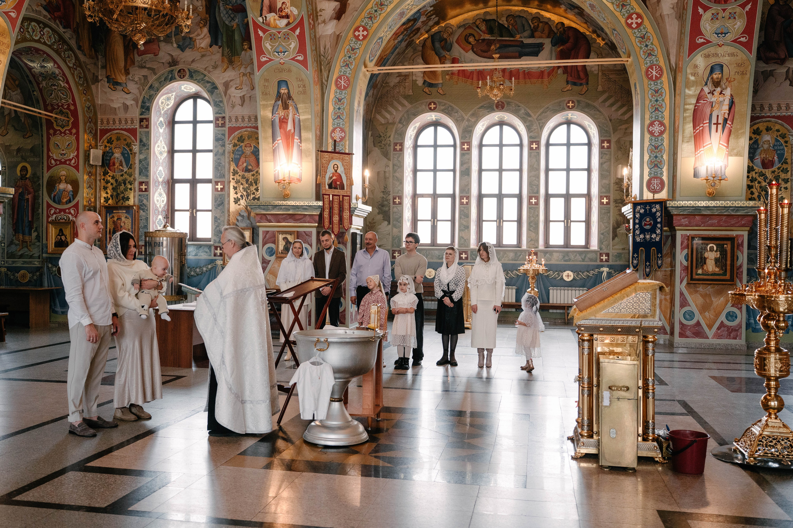 Таинство Крещения Тимофея. Свадебный и семейный фотограф в Воронеже Анастасия Бойко