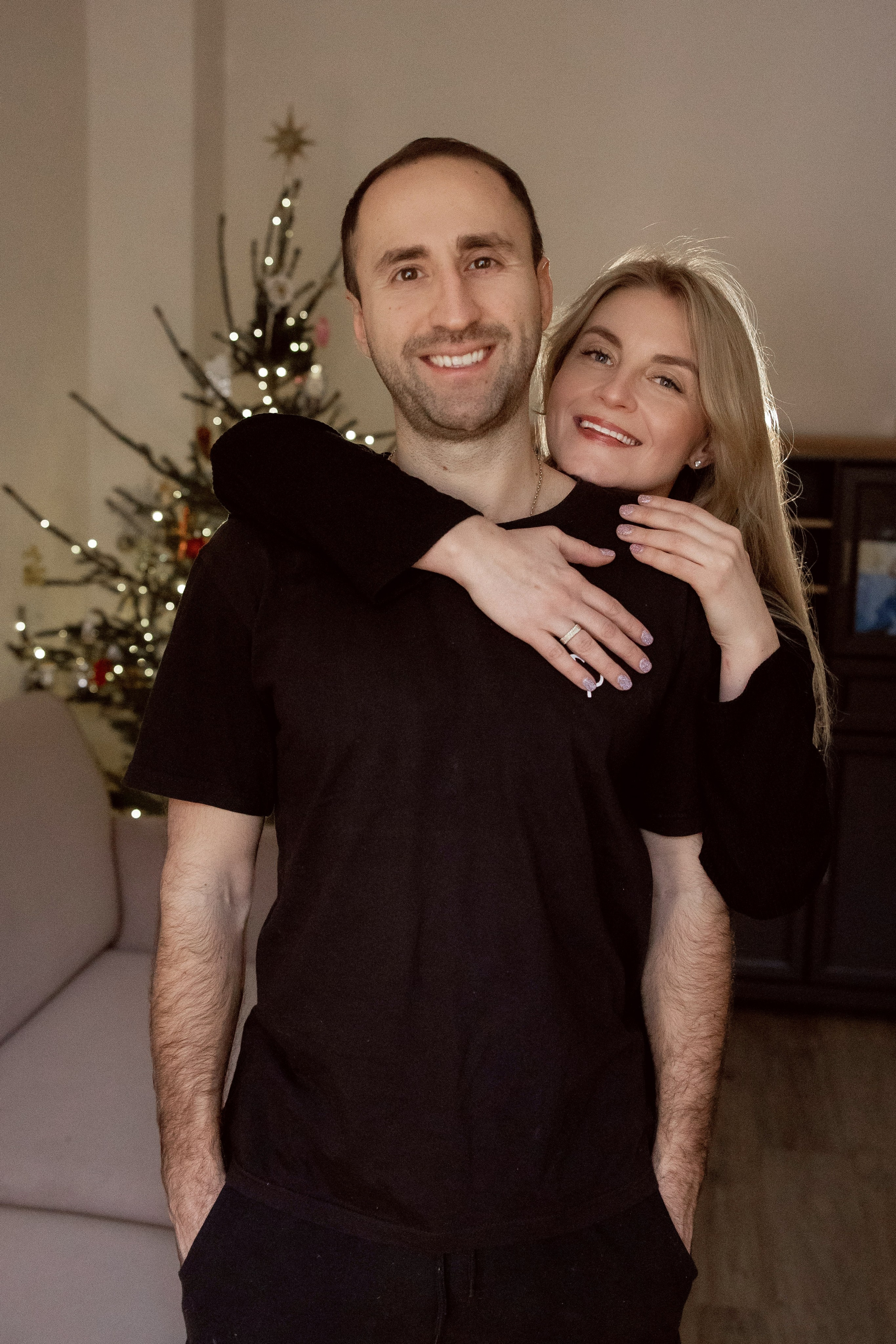 Домашняя новогодняя для Юлии. Семейный фотограф в Москве