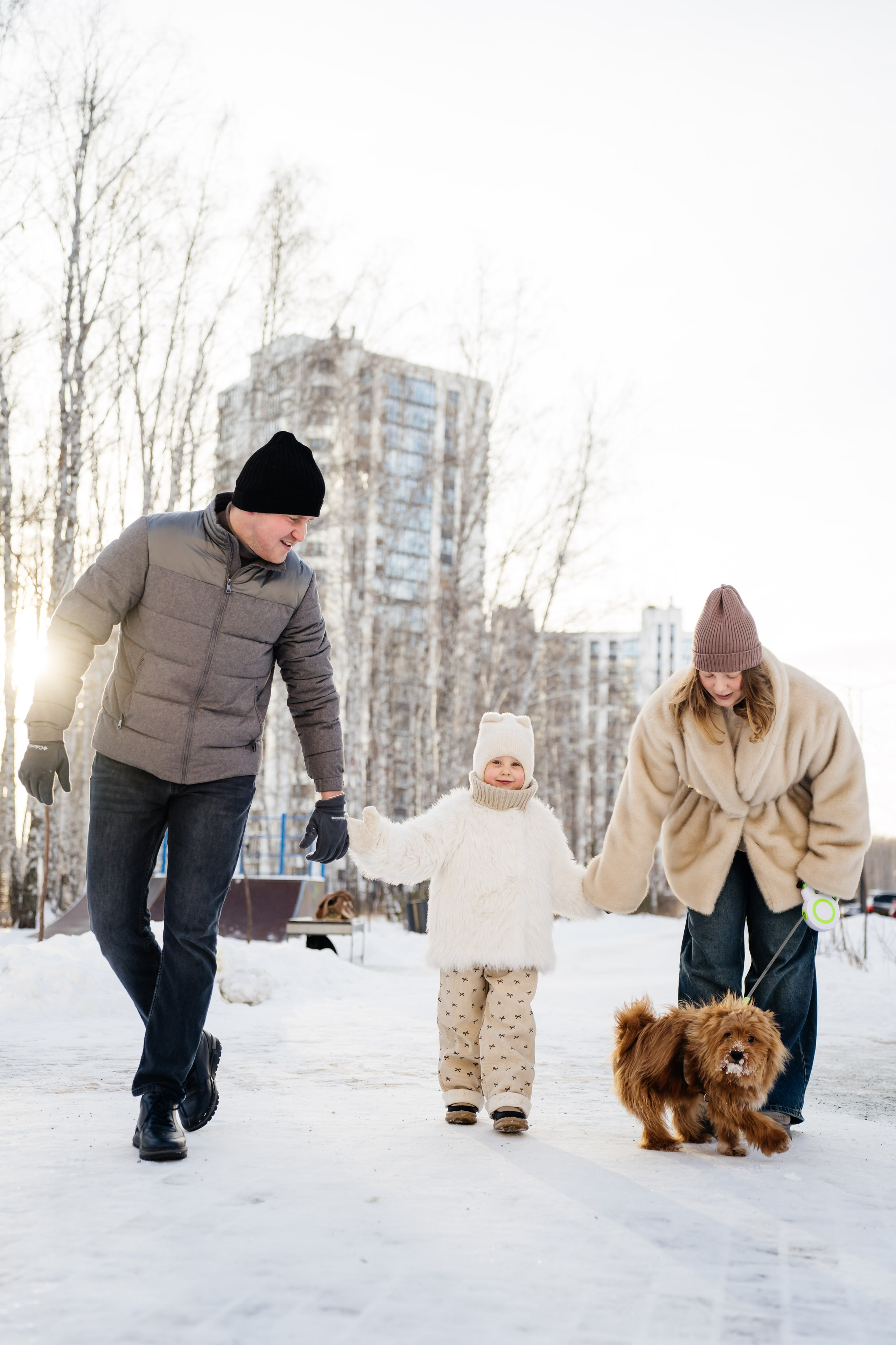 Зимняя прогулка. Видеограф и Фотограф в Челябинске Ксения и Владимир Рюмины