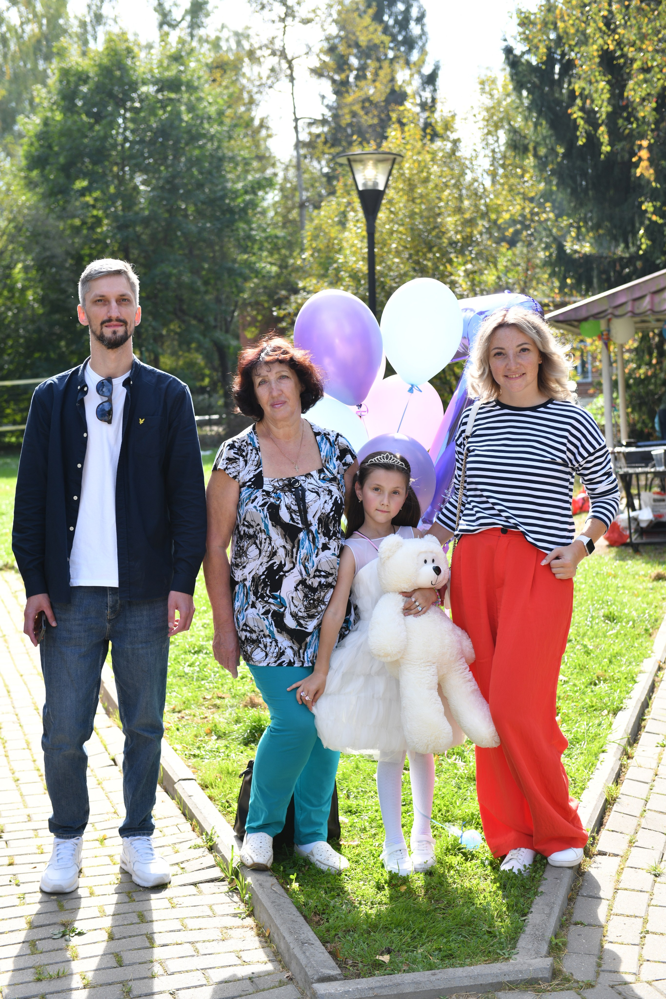 День рождения на природе. Свадебный и портретный фотограф в Москве Галина Борисова