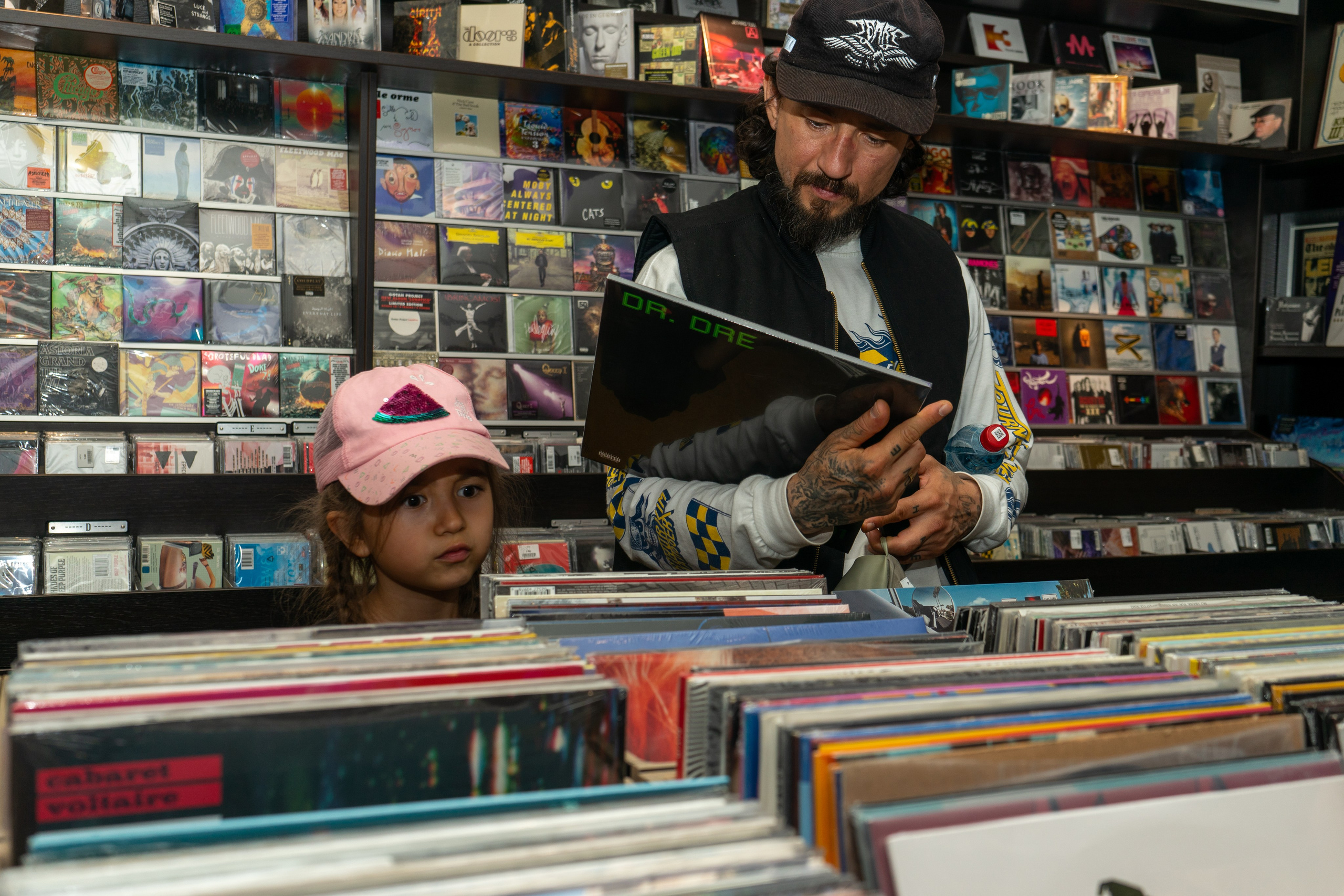 The Legendary Flower Punk — выступление в магазине пластинок. Фотограф Олег Колногоров