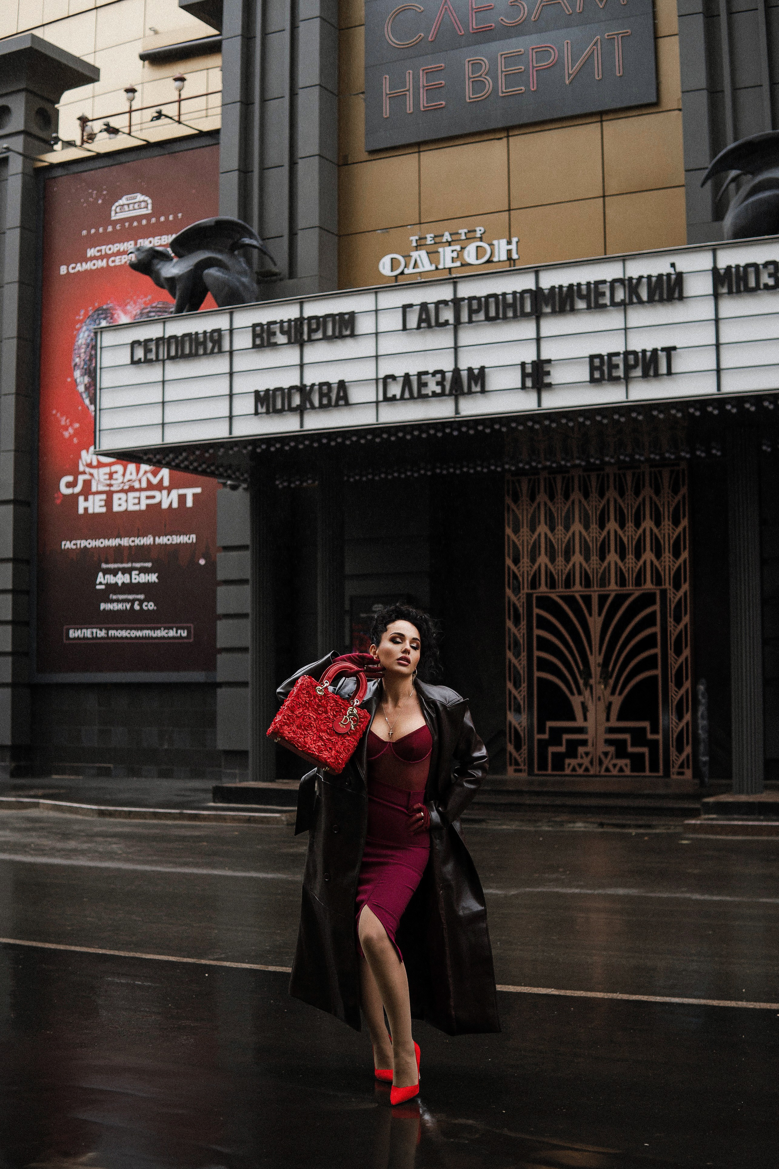 Ретро съемка — модель Алена. Фотограф Москва и Видеограф Москва