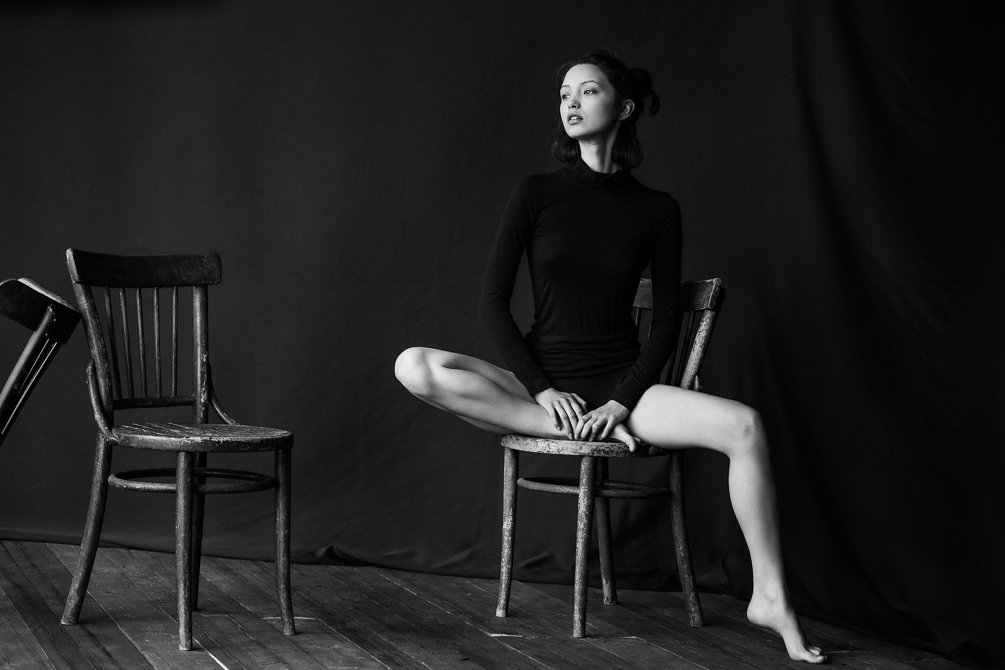 ЧБ фотограф в Сагкт-Петербурге. Портретный и Фэшн фотограф в Санкт-Петербурге. Иван Ковалёв