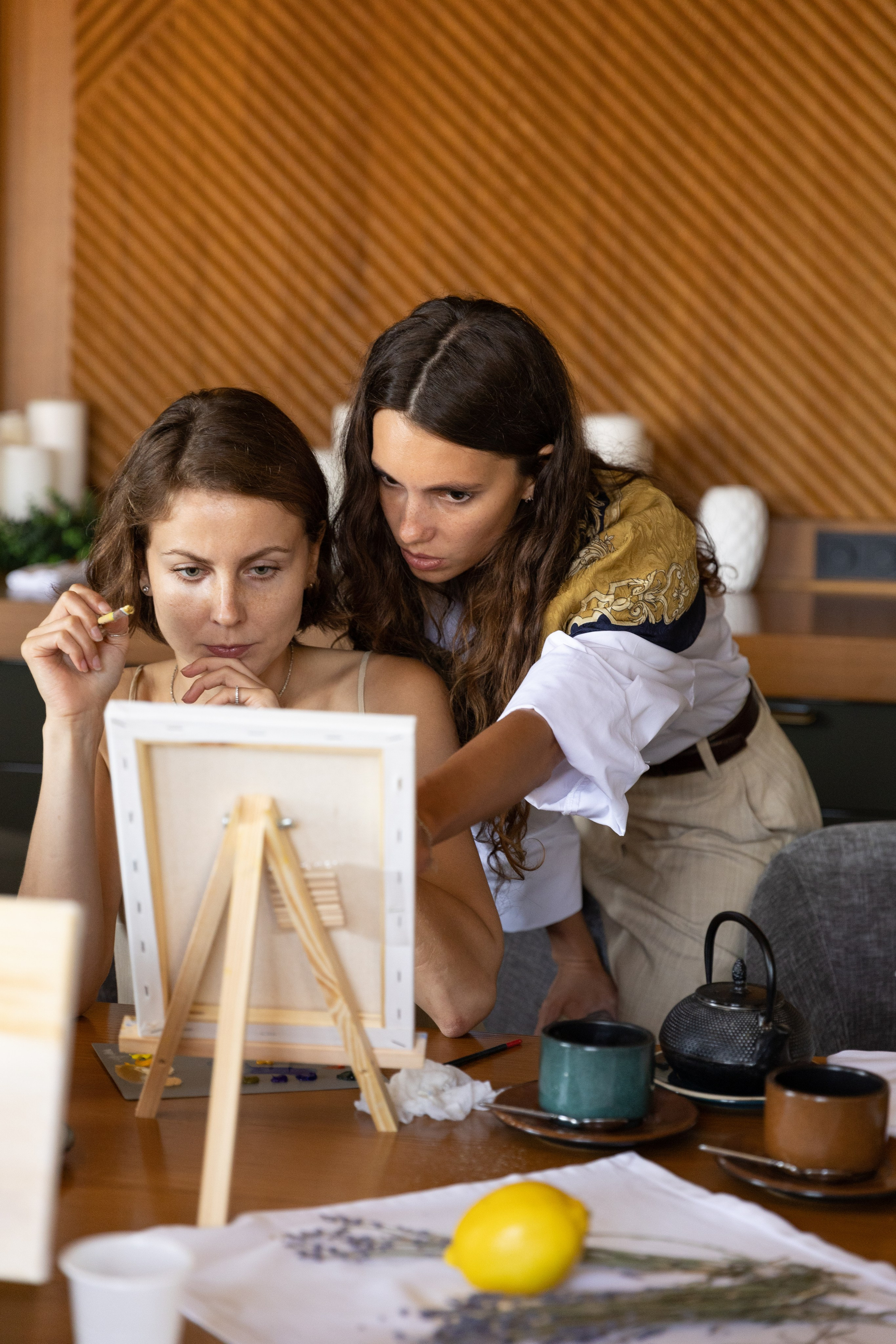 МАСТЕР-КЛАСС ПО ЖИВОПИСИ МАСЛОМ. Фотограф в Сочи Екатерина Потапова