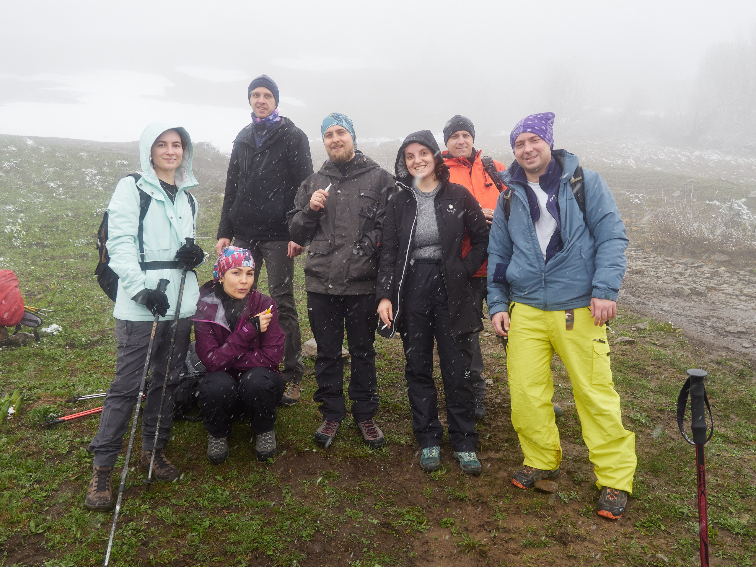 05.05 Съемка акклиматизационного выхода на чегет. Горный, высотный Фотограф на Эльбрусе Георгий
