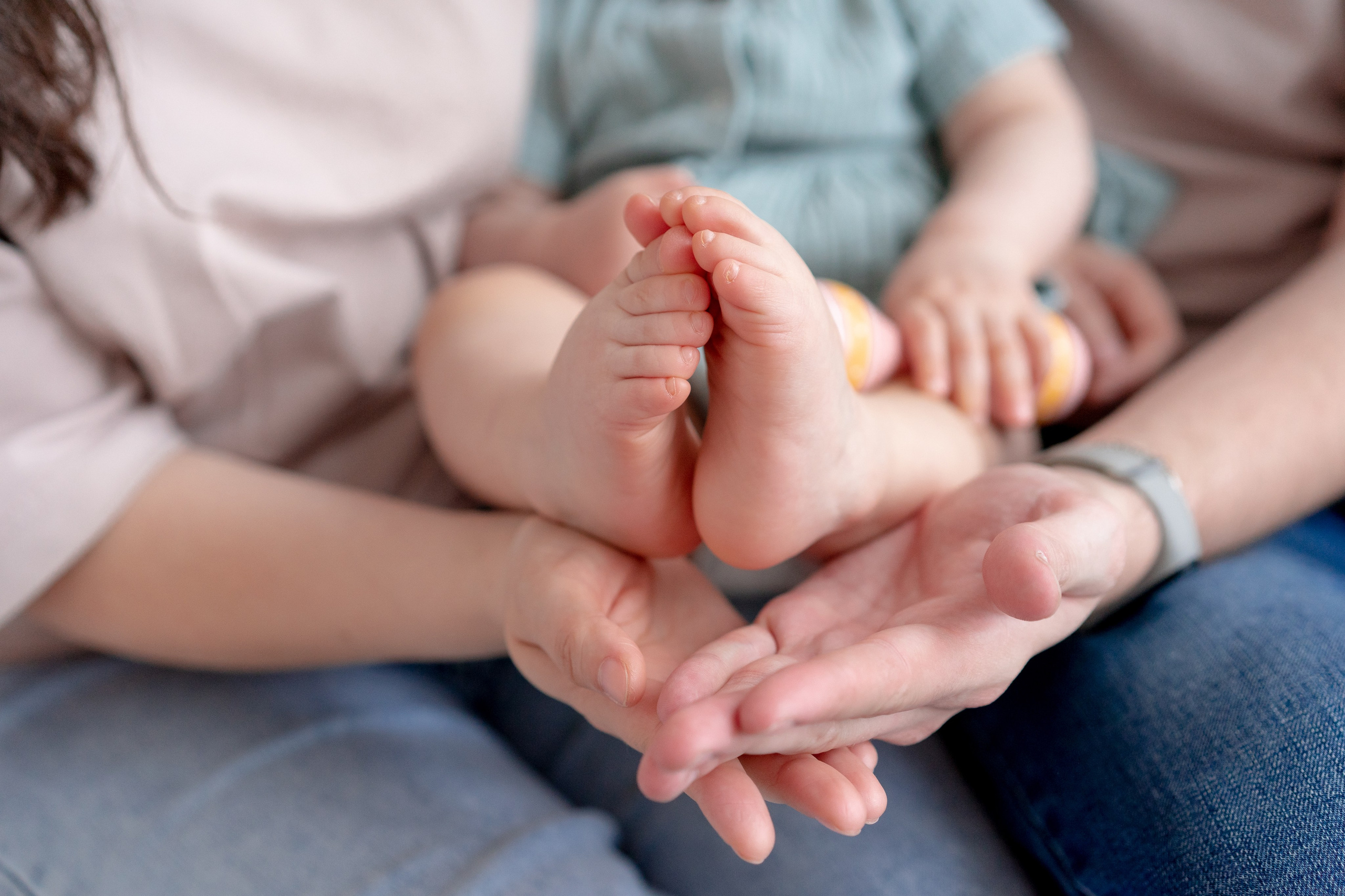 Первый день рождения малыша. Детская, семейная фотостудия в Санкт-Петербурге