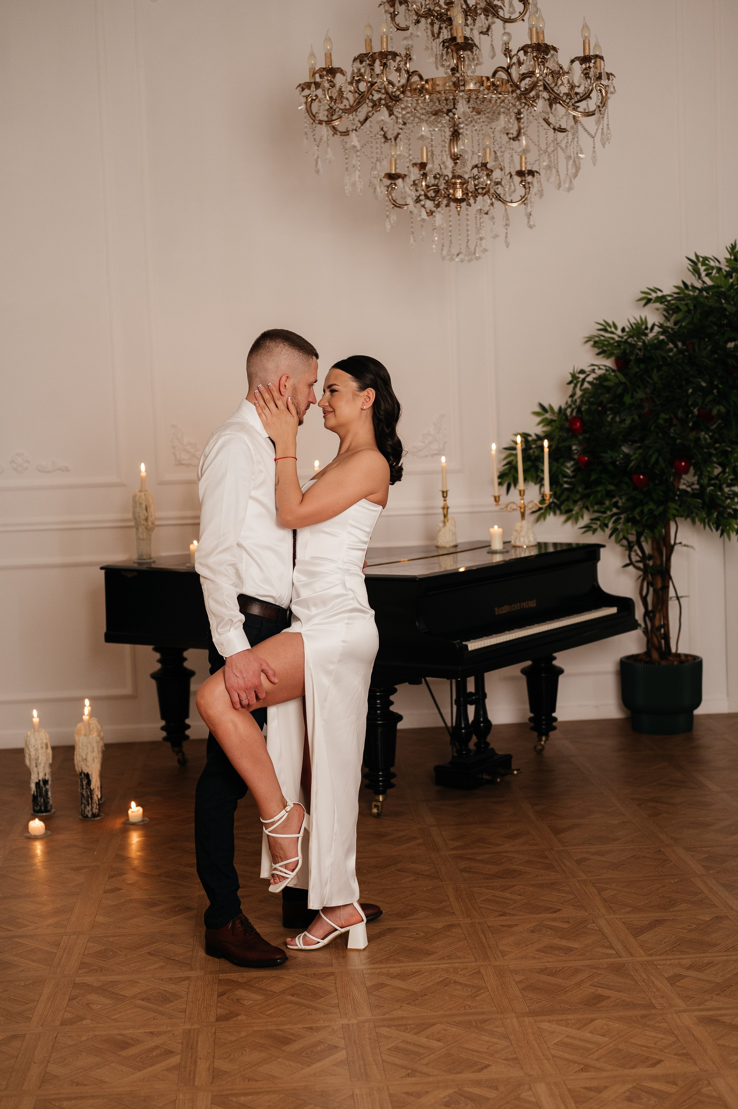 Свадебная фотосессия в студии. Свадебный и семейный фотограф в Краснодаре Алина Мельник