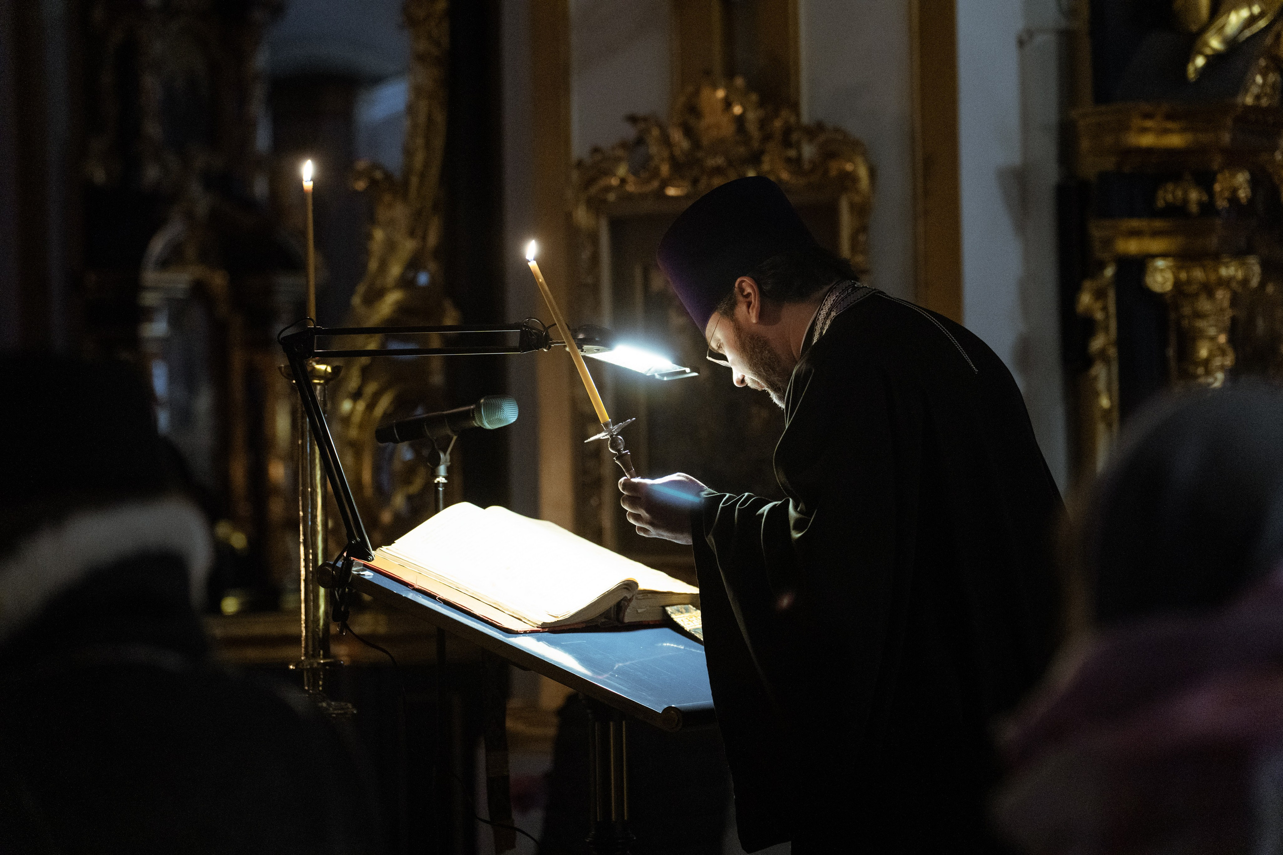 Великое повечерие с чтением Великого покаянного канона преп. Андрея Критского. НИКОЛО-БОГОЯВЛЕНСКИЙ МОРСКОЙ СОБОР