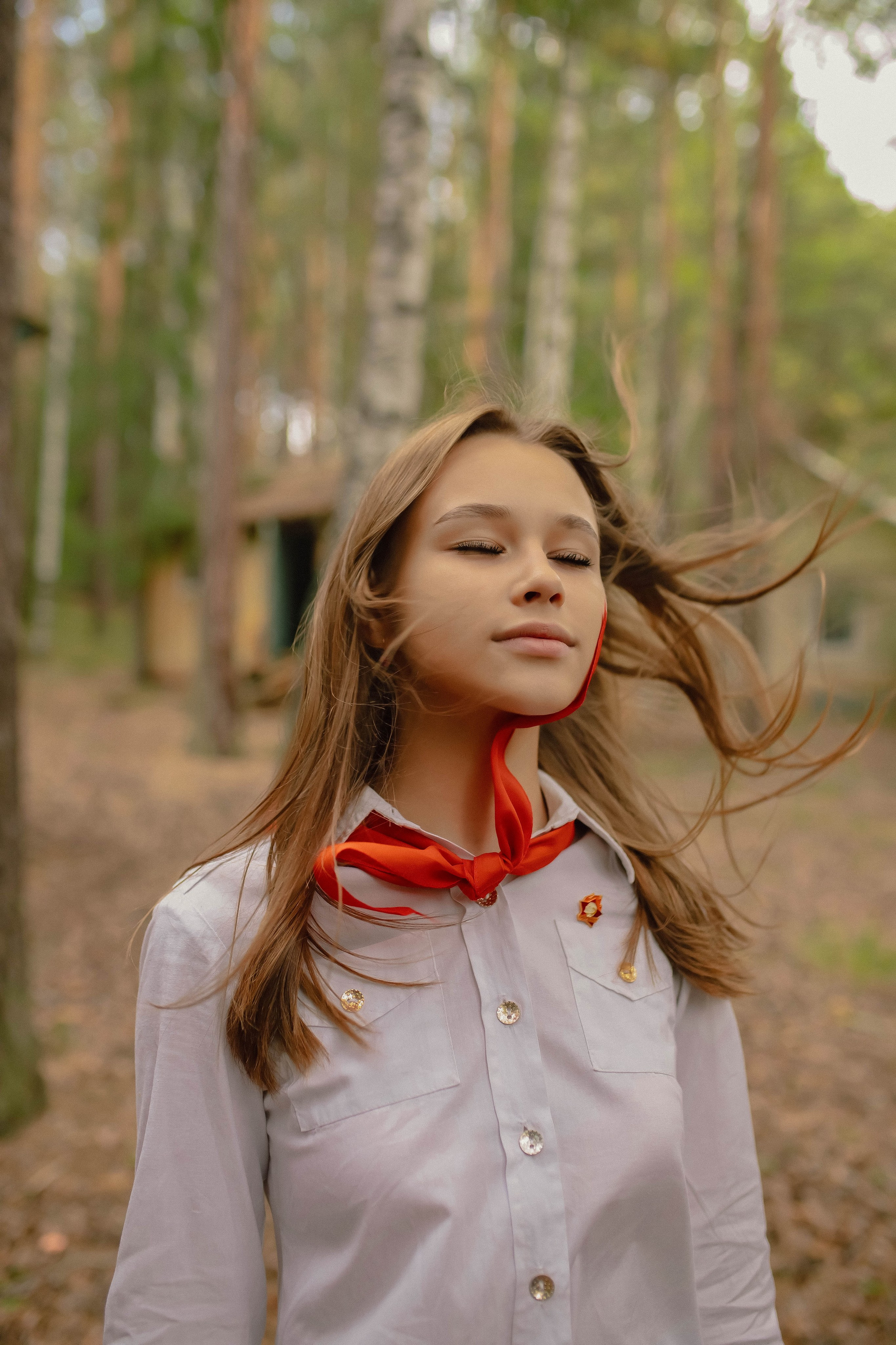 Пионерка. Портретный фотограф в Екатеринбурге Дарья Жужгова