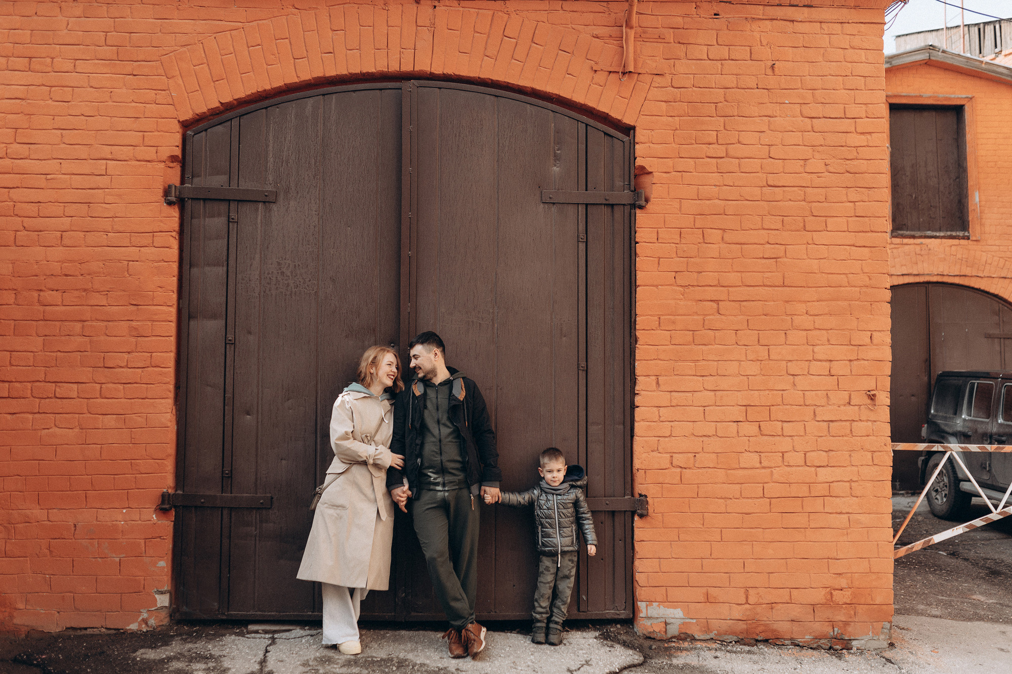 город весна семья портрет Самара фотосессия