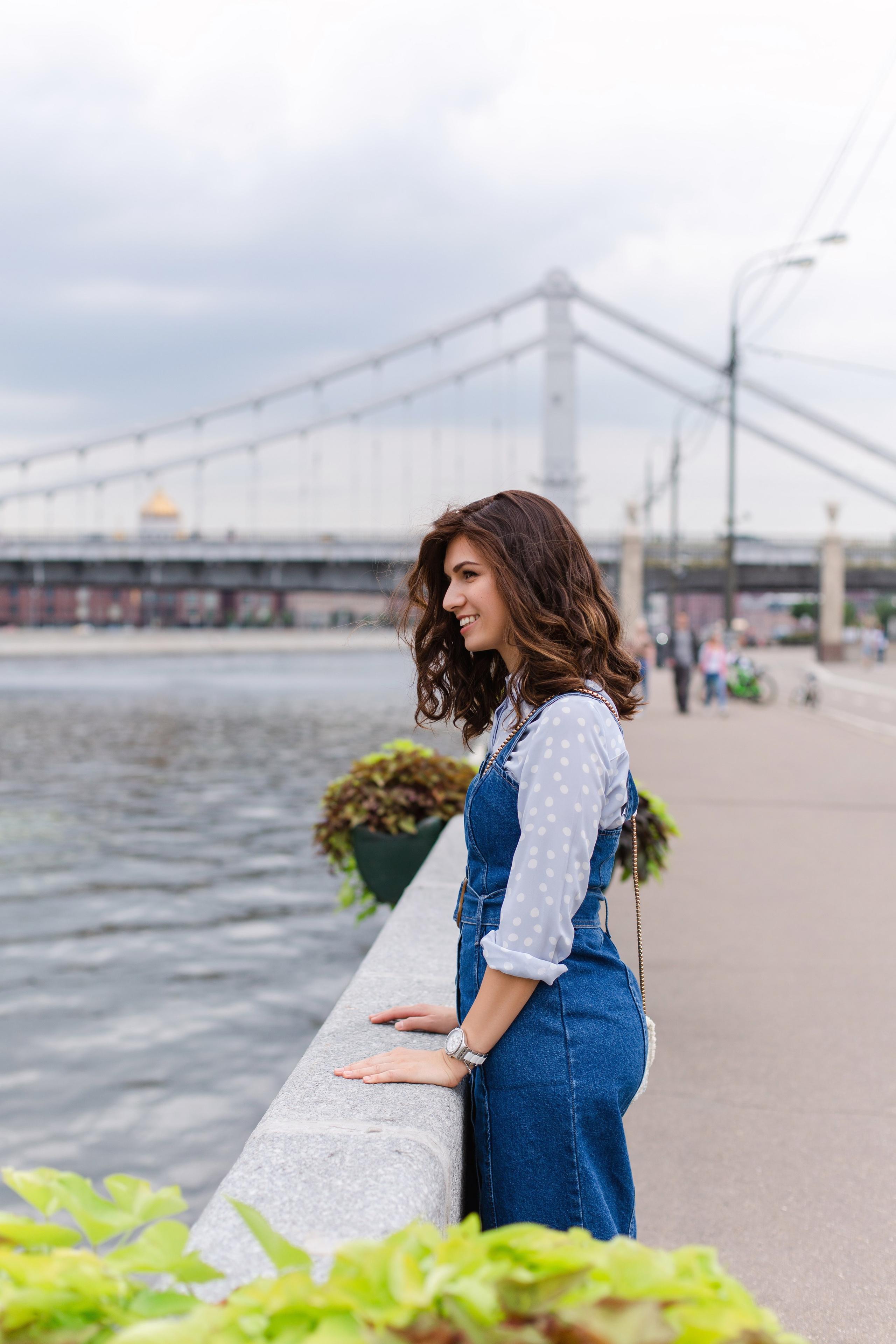 Семейная уличная фотосессия. Семейный и женский фотограф в Москве