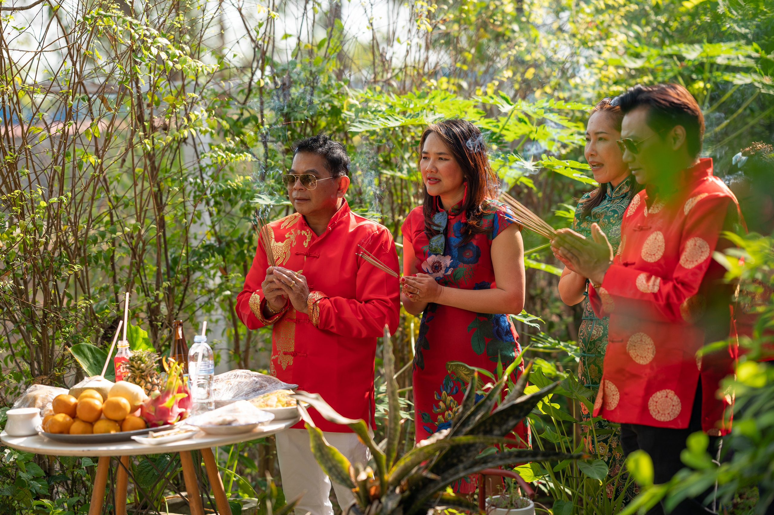 Китайский новый год в компании (Тайланд). Мир живой фотографии о Вас и для Вас
