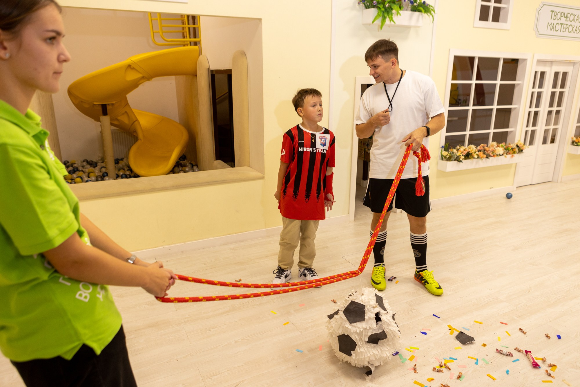 День рождения в тематике футбол. Фотограф в Оренбурге. Профессиональный фотограф