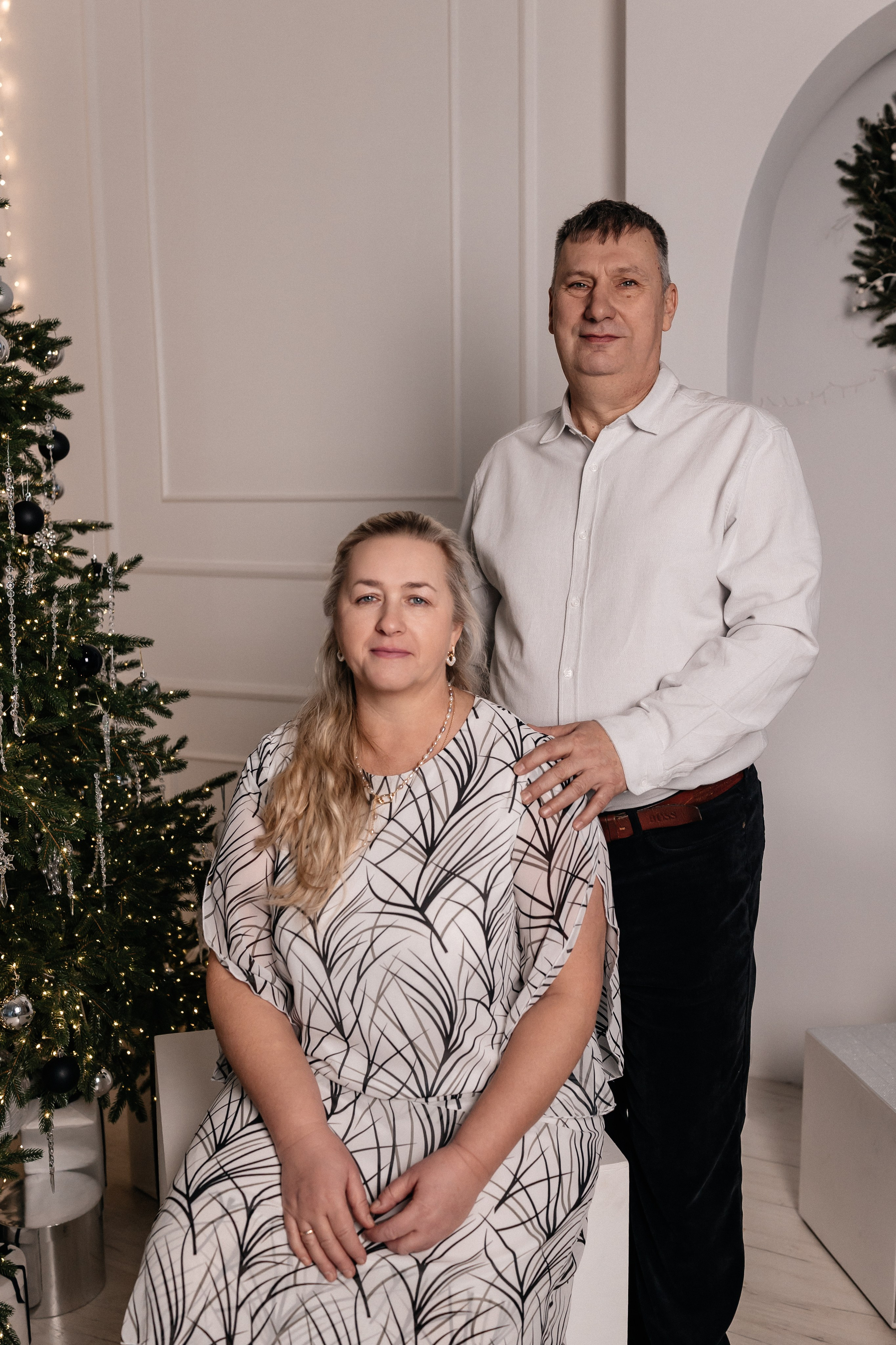 Новогодняя. Семейный фотограф Минск Усова Ольга