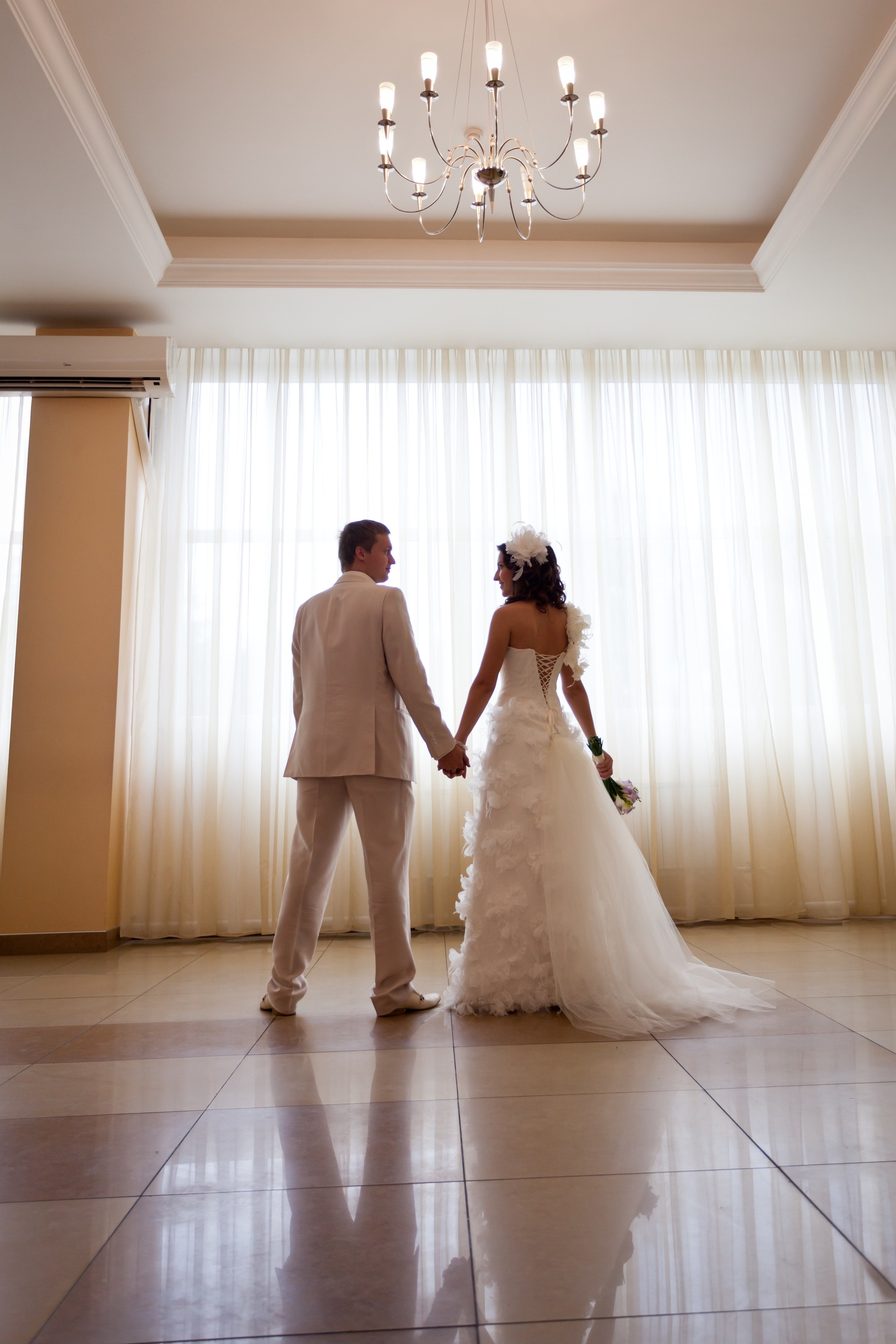 Съемка свадьбы в Серебряном бору. Фотографы в Москве Светлана Устинова и Сергей Грачев