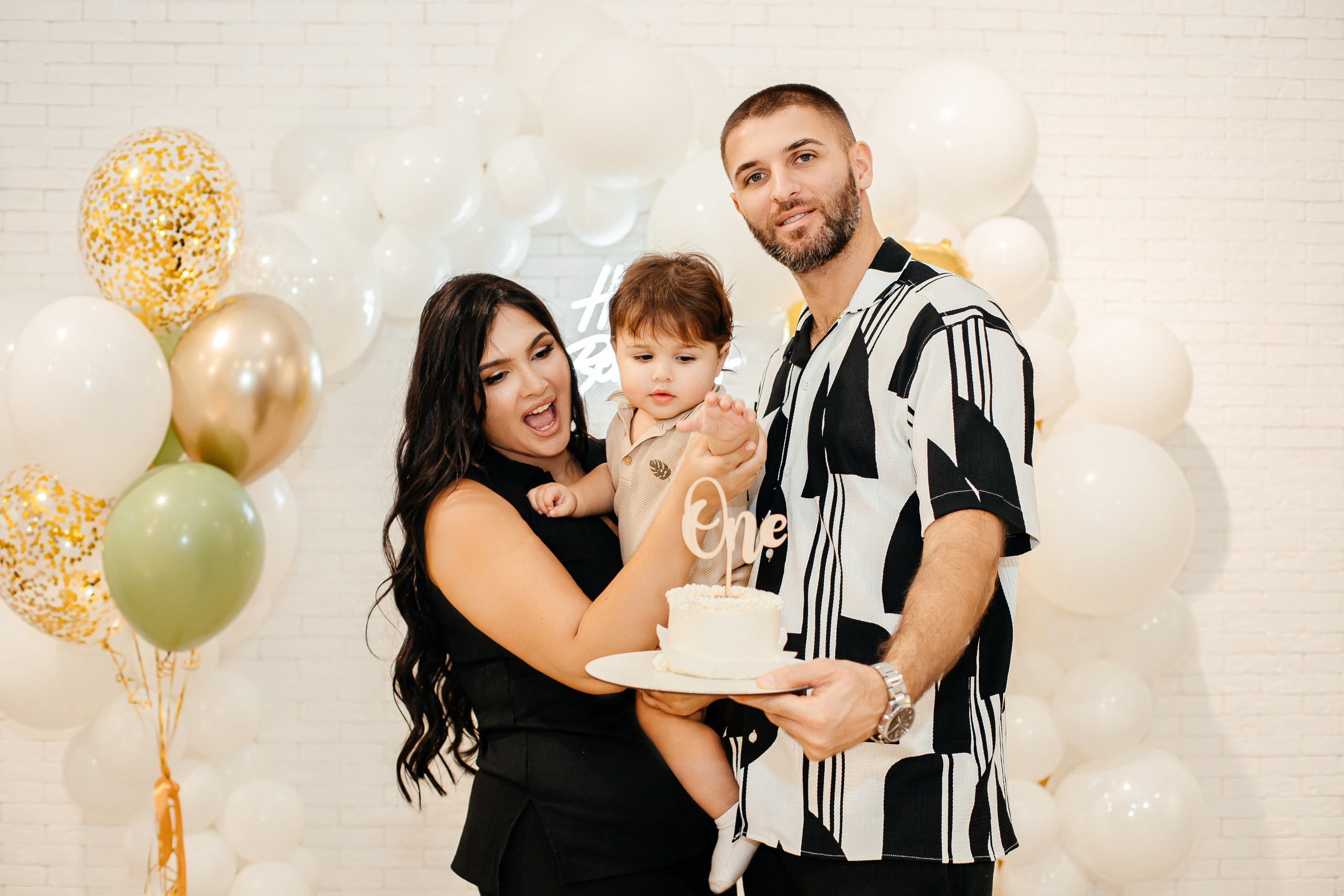 Камилю 1 годик — студия. Elena Sova — семейный и женский фотограф в Санкт-Петербурге