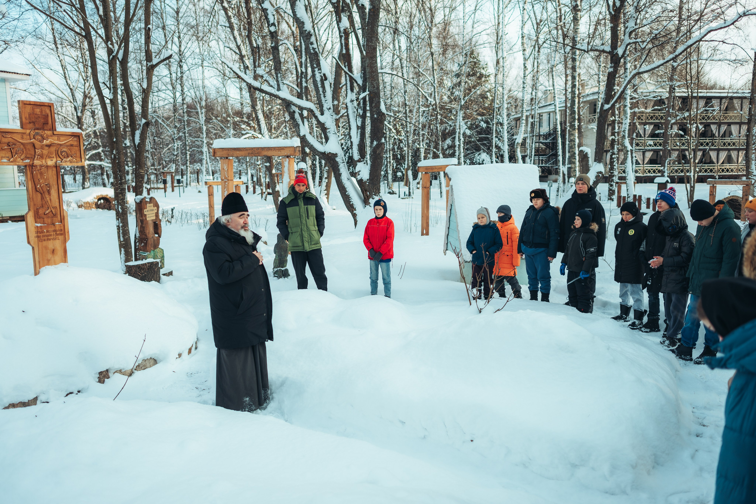 Детский лагерь — рождественская смена, 2026 год. Иван Кубик — фотограф и видеограф