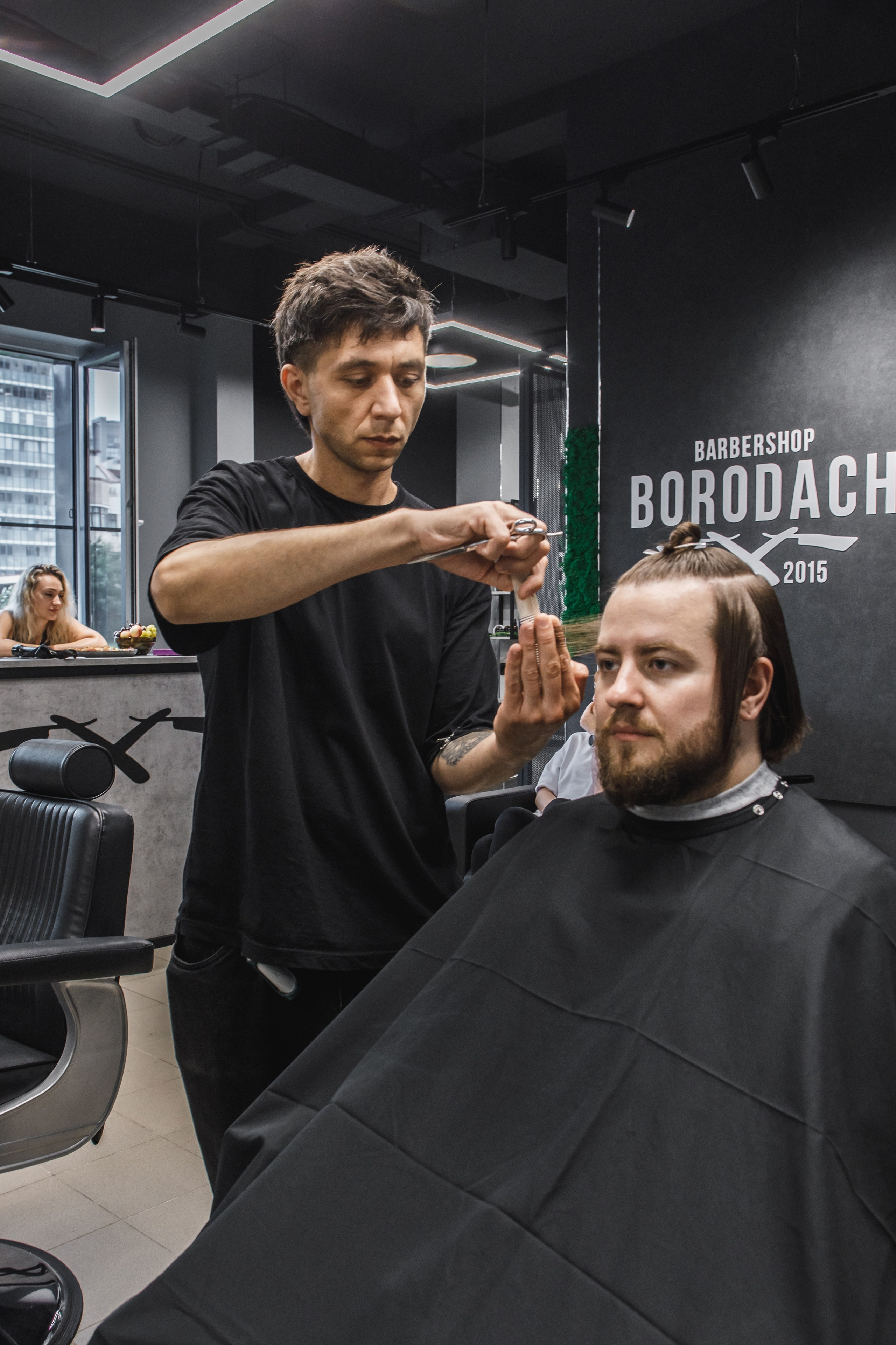 Открытие еще одного салона сети BARBERSHOP BORODACH. Предметный и семейный фотограф в Санкт-Петербурге Катерина Стеклова