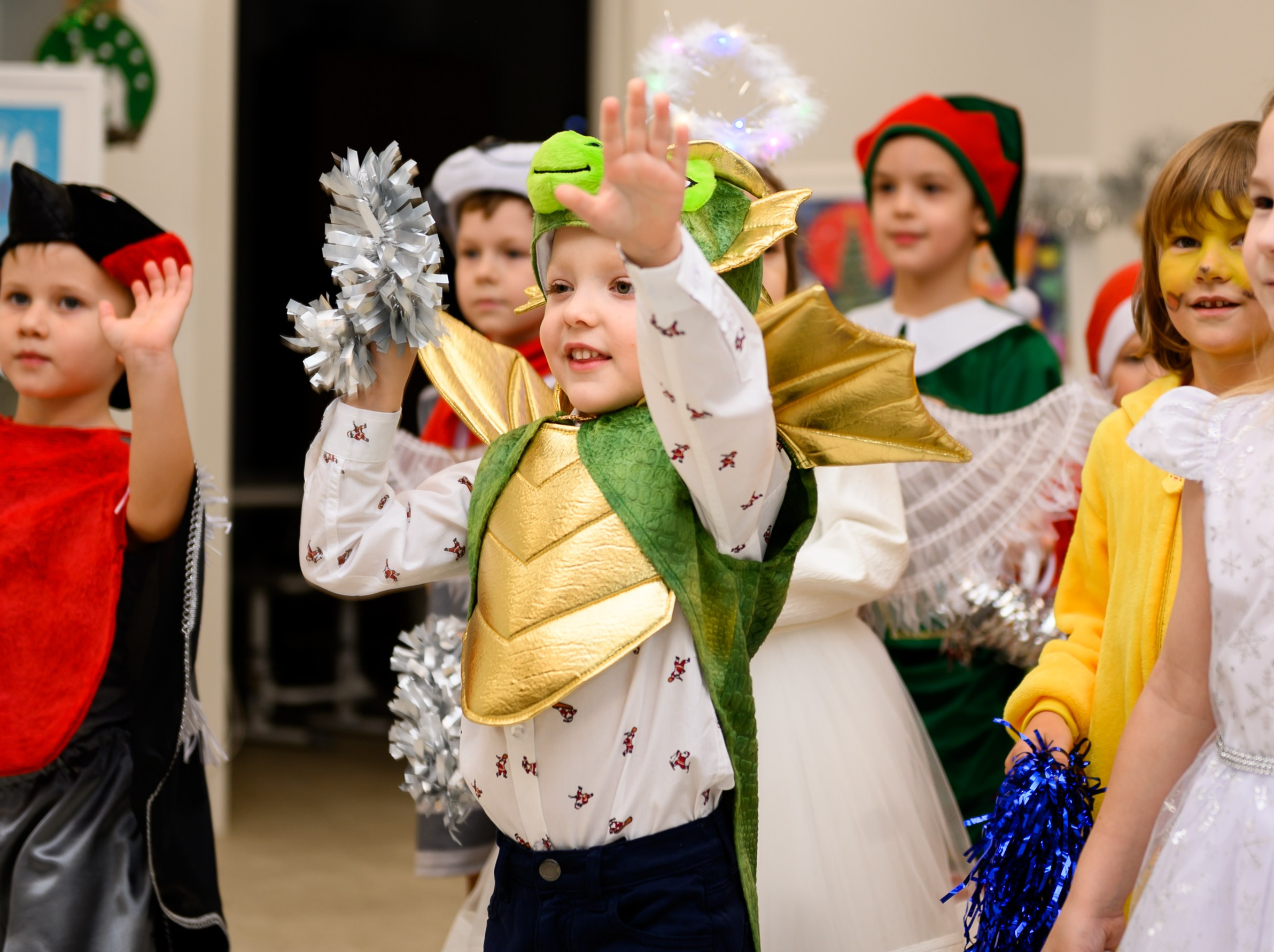 Елка 2025 садик Мантера. Свадебный и семейный фотограф София Невская