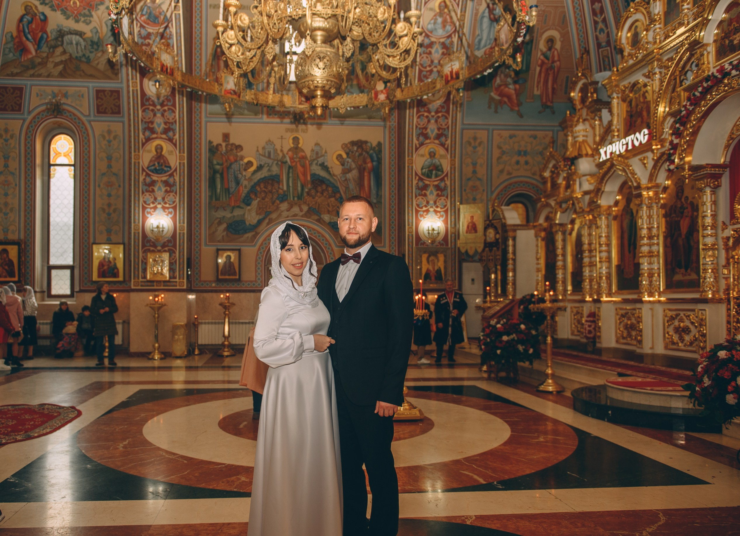 Венчание в соборе Владимира Равноапостольного. Свадебный и семейный фотограф София Невская