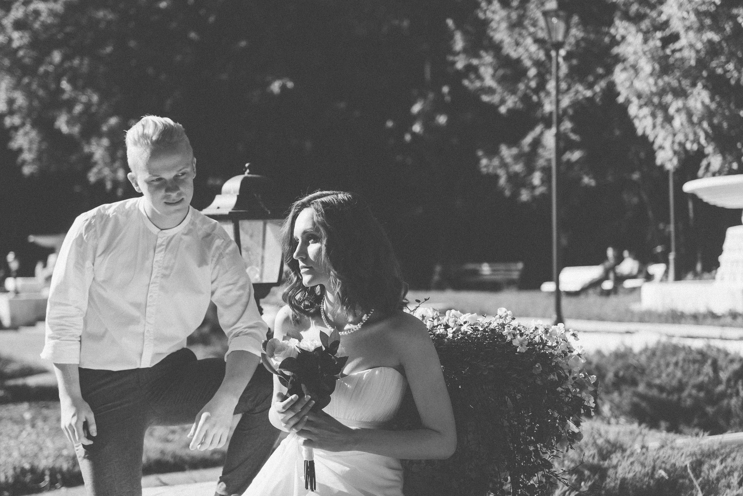 Москва, лето, свадьба для двоих. Свадебный и семейный фотограф София Невская