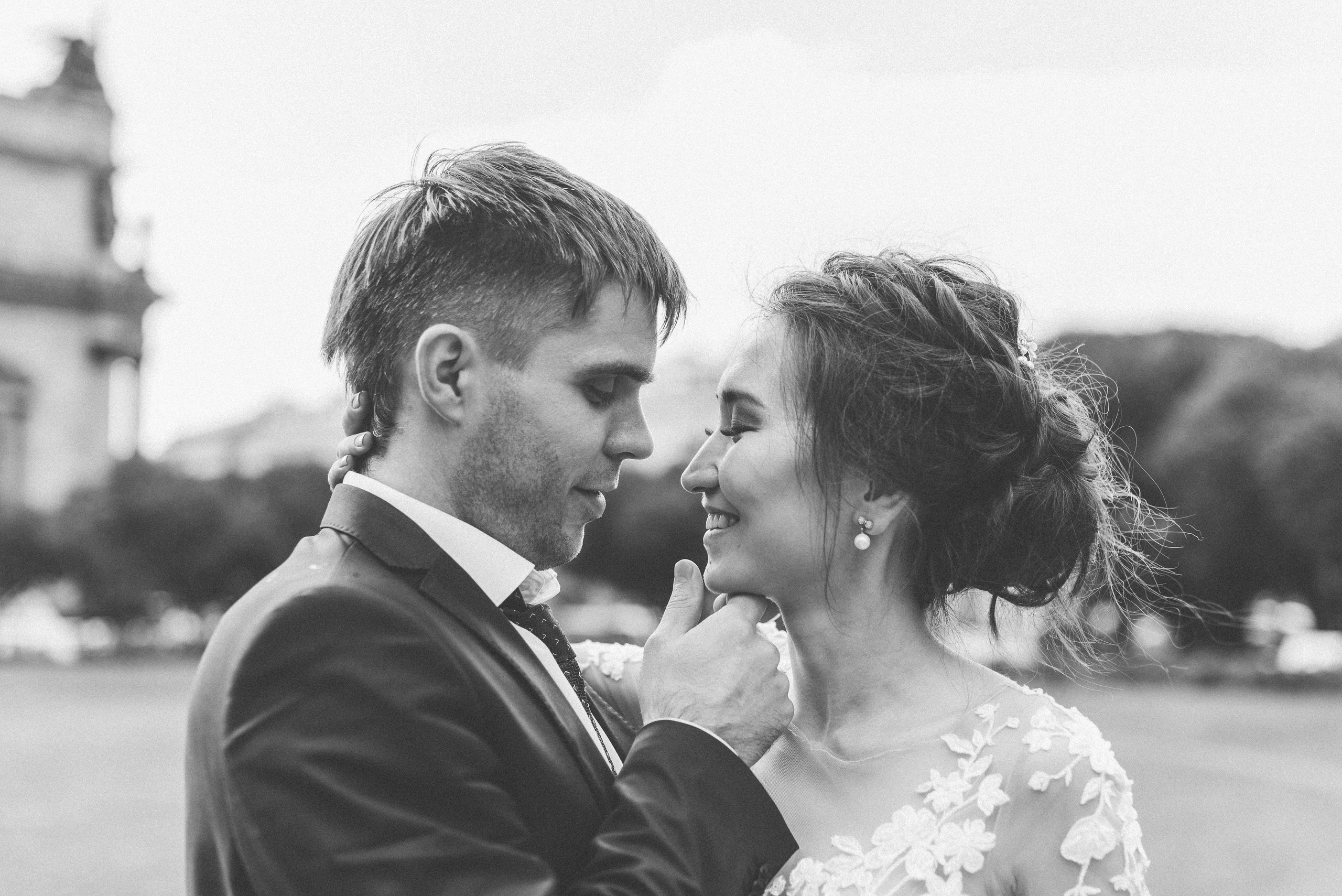 Свадьба для любителей ч/б фото. Артем и Айна. Свадебный и семейный фотограф София Невская