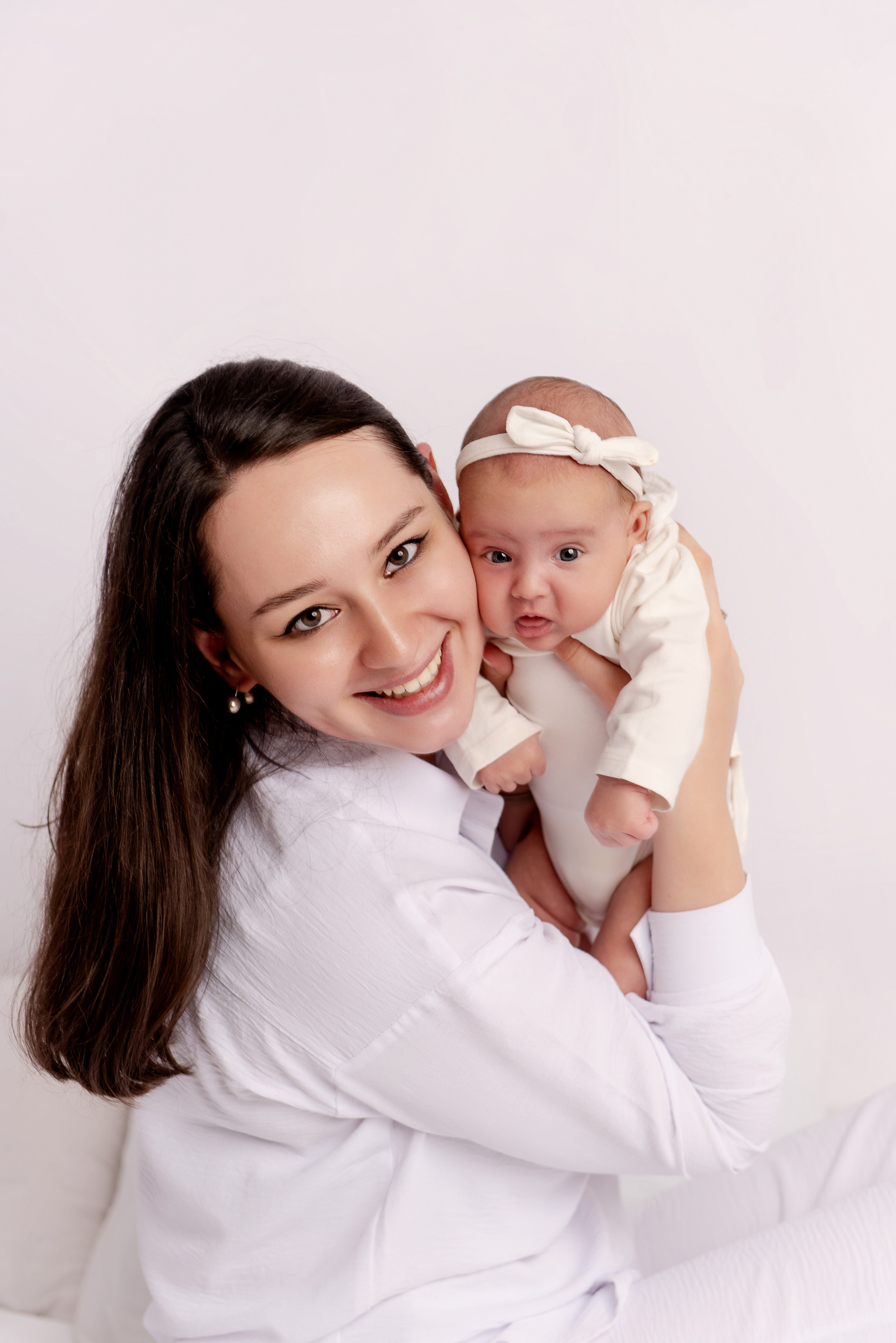 Майя 1,5 месяца. Детский фотограф в Долгопрудном и Москве