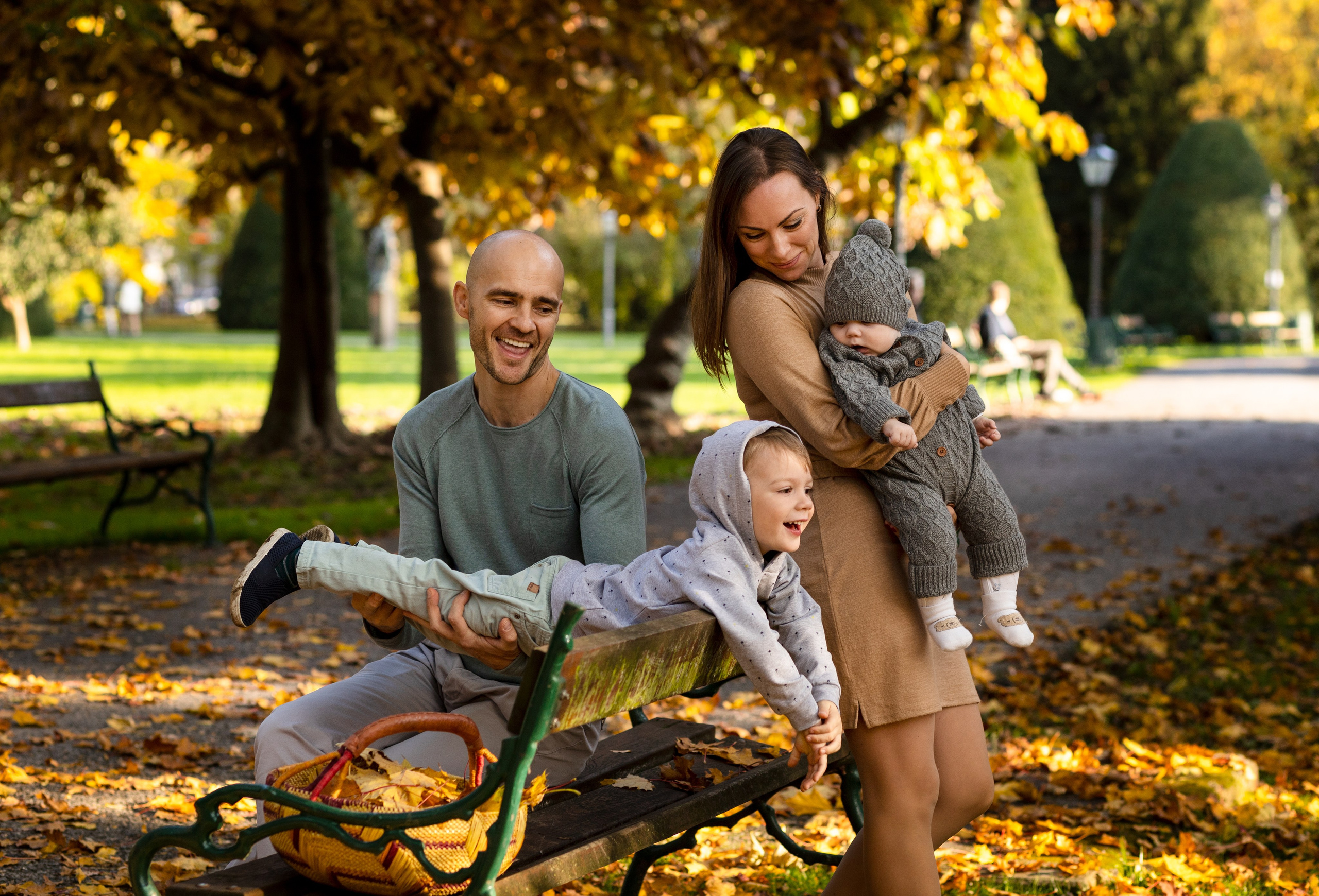 Осенняя прогулка. Портретная и индивидуальная фотосъёмка в Граце и Тюмени