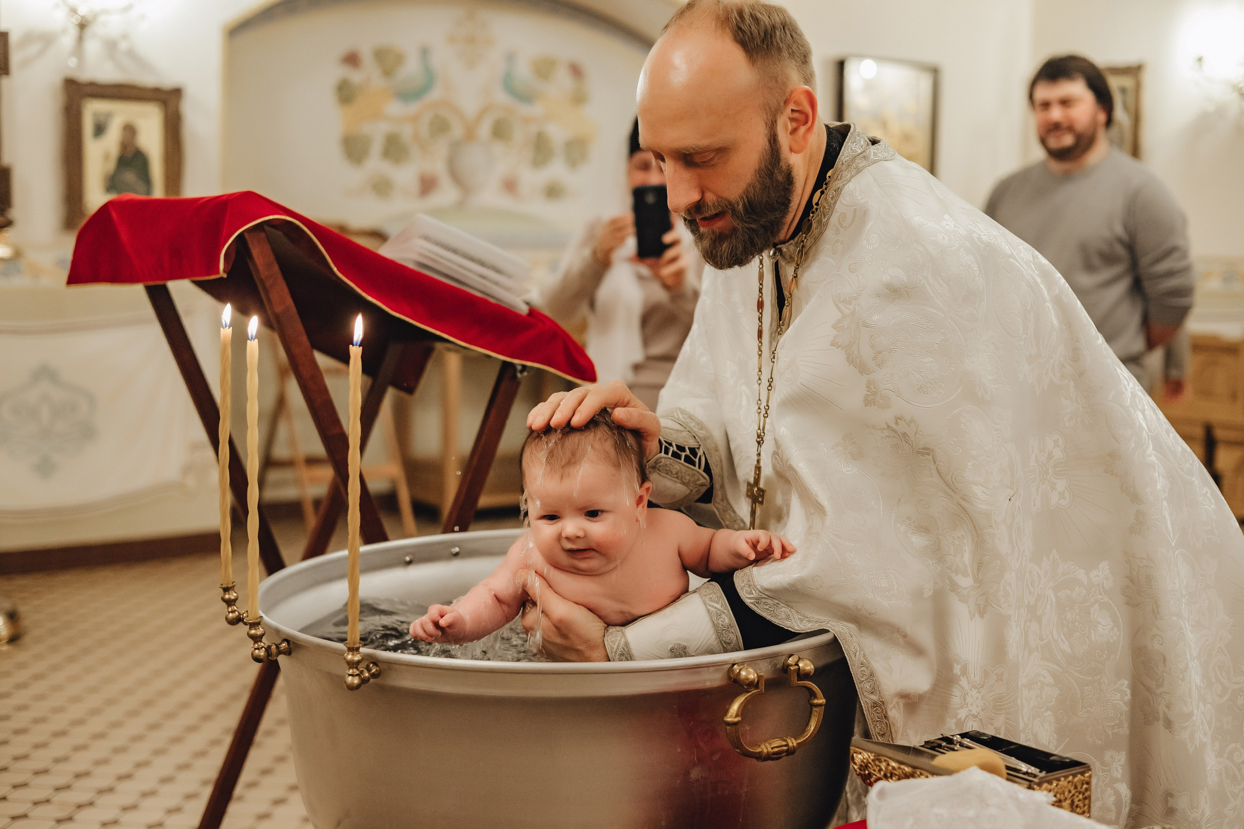 Крещение Анны. Свадебный и семейный фотограф Пушкин Царское Село СПБ Питер Санкт-Петербург и Рязань Ольга Козлова