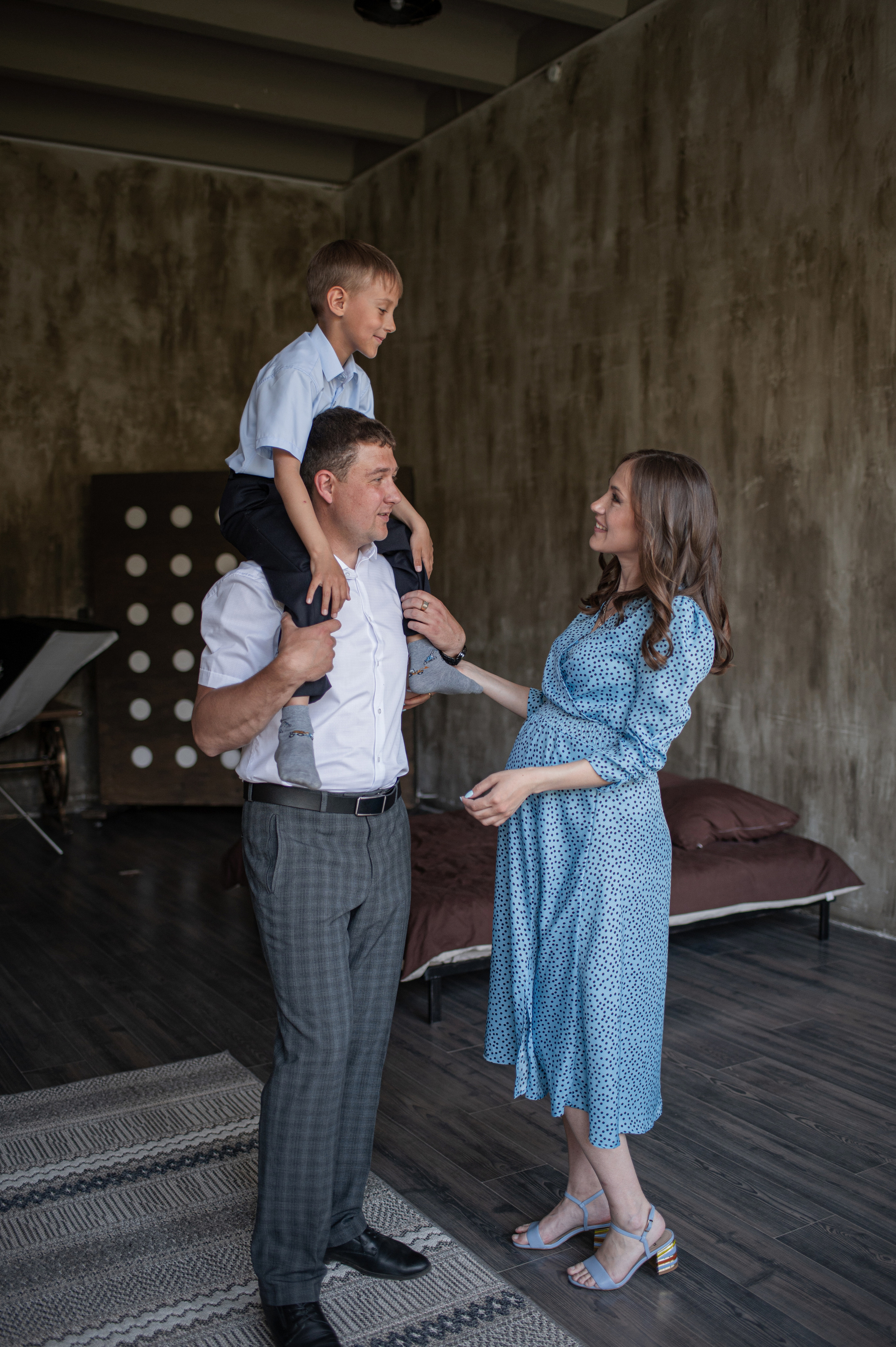 Ксения, Алексей, Кирилл. Фотограф Виктория Воронина