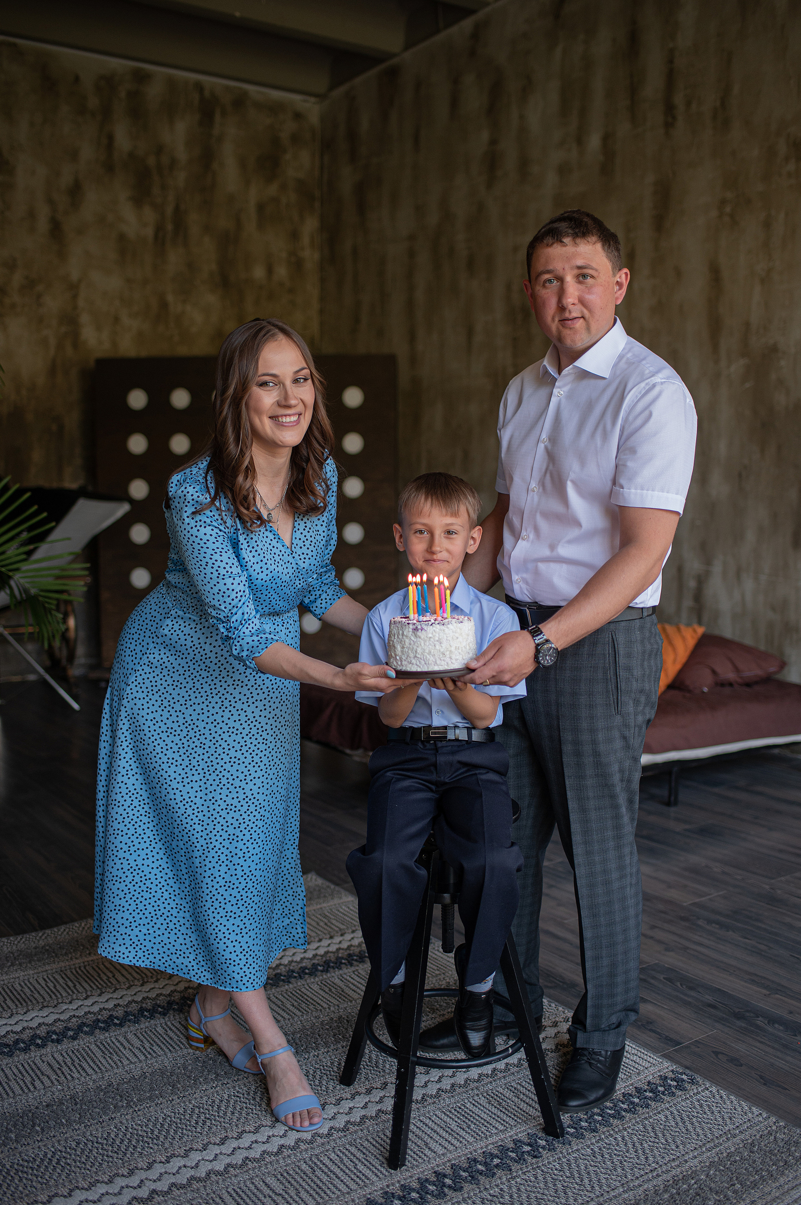 Ксения, Алексей, Кирилл. Фотограф Виктория Воронина