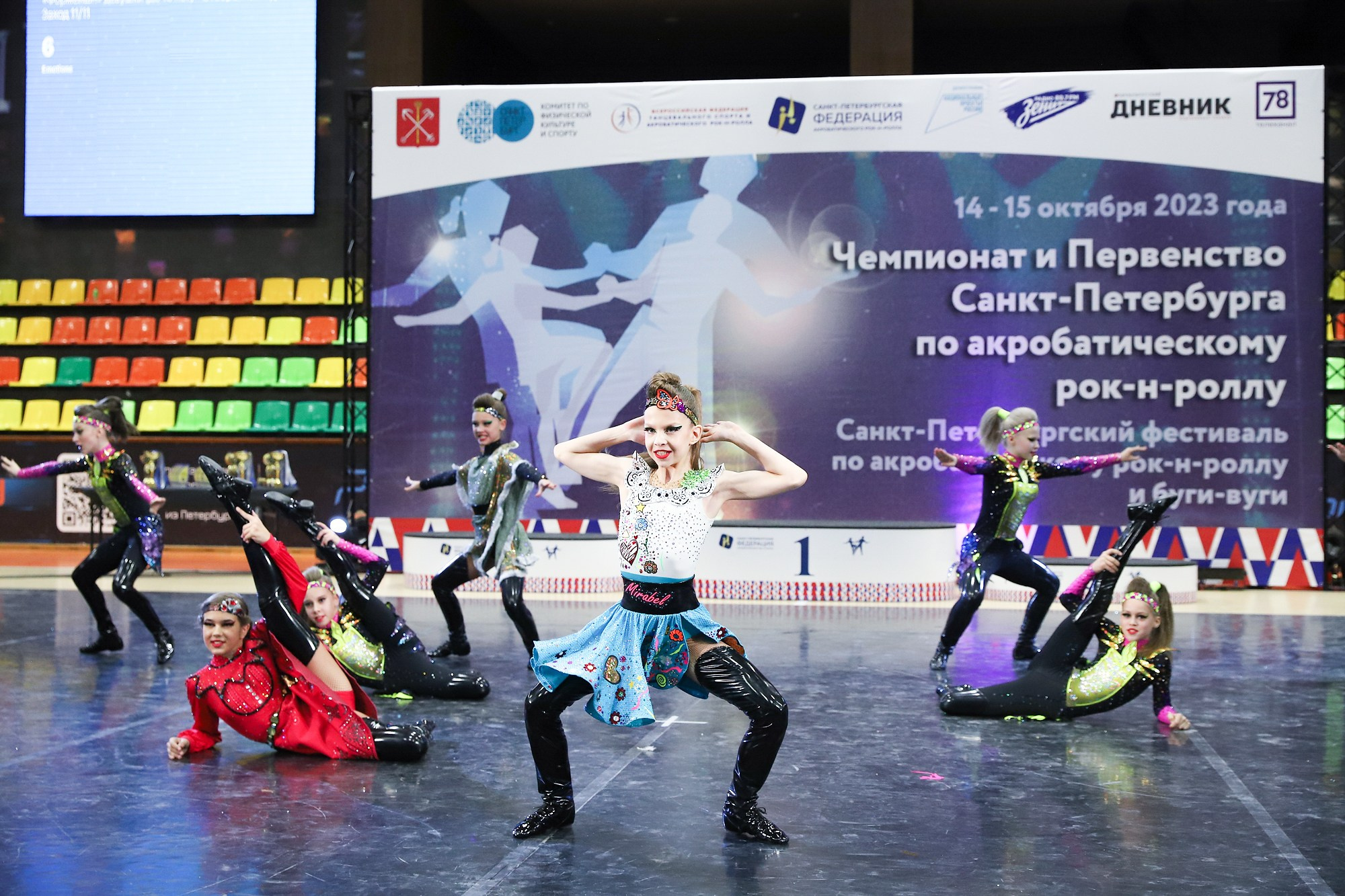 Чемпионат и Первенство Санкт-Петербурга по акробатическому рок-н-роллу. Фотограф Дарья Попова