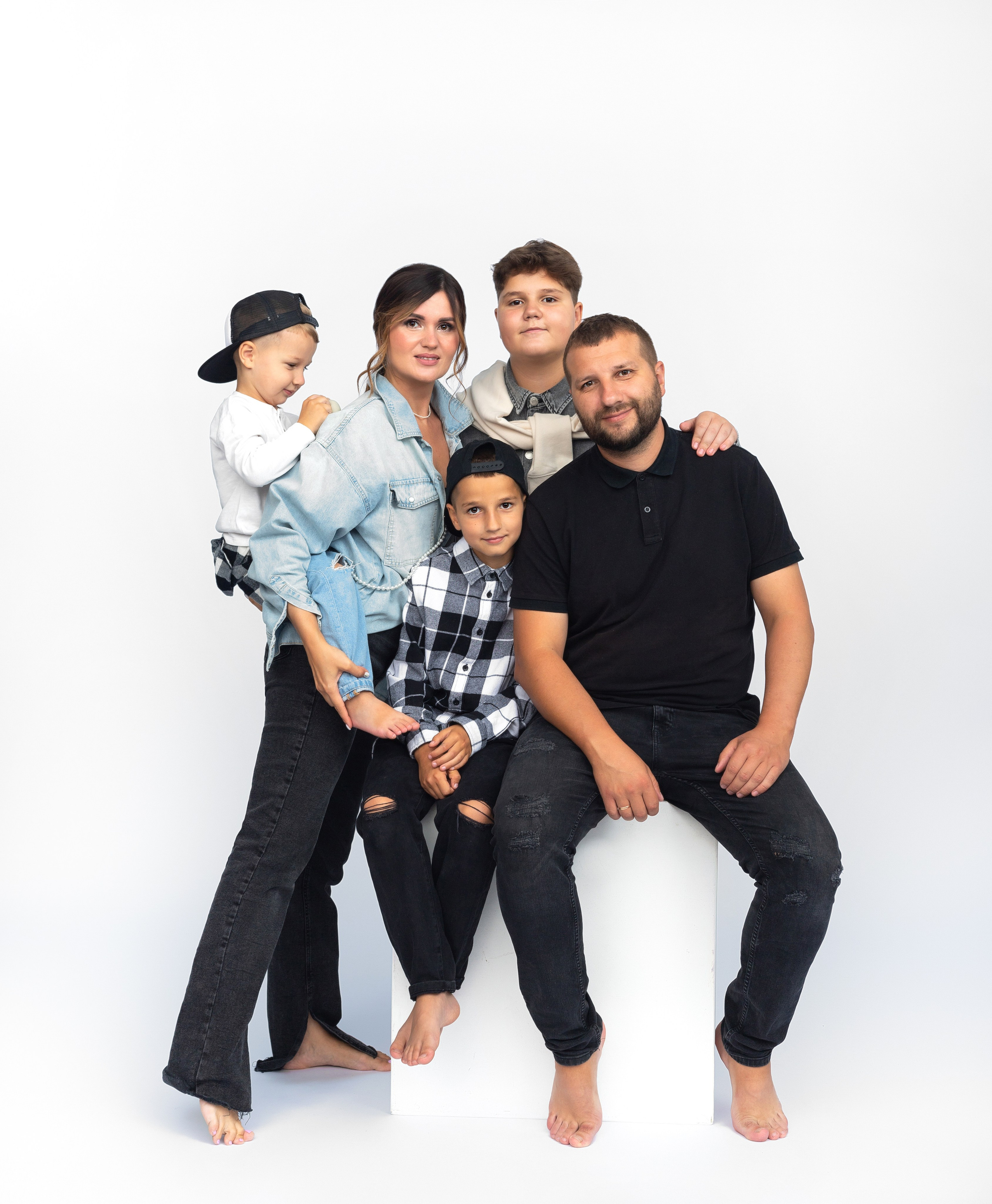 Семья Бернацких. Ирина Болотова фотограф в стиле Vogue в городе Старый Оскол