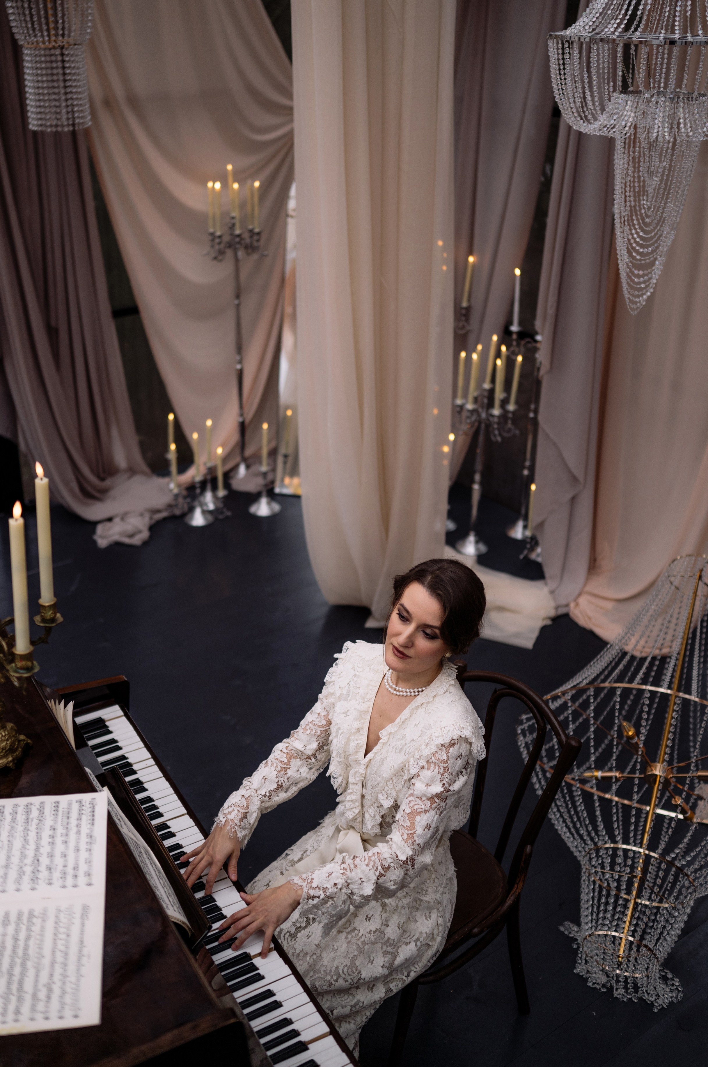 Съёмка для пианистки. Фотограф в Москве Алёна Степутенко
