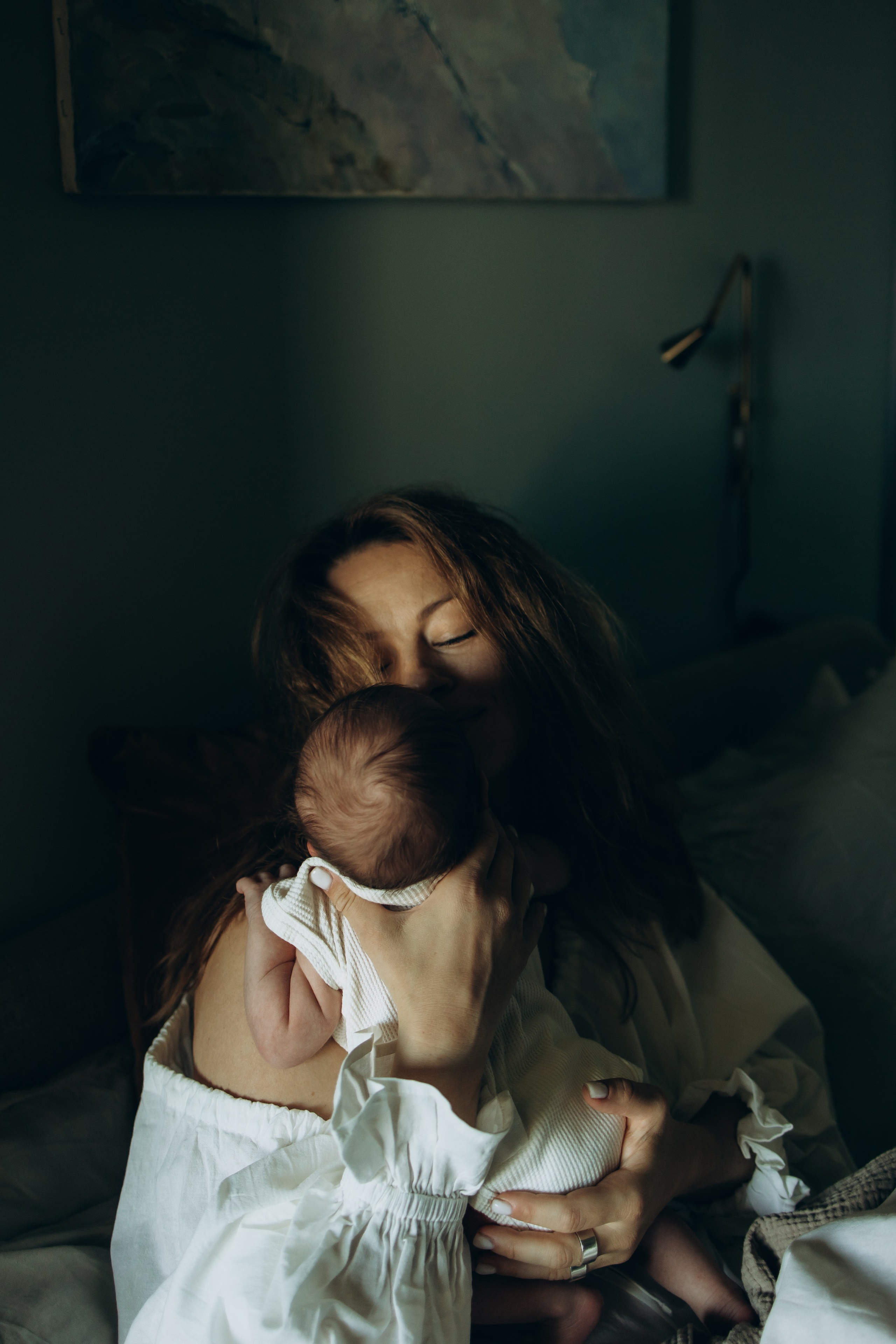 Первые дни дома. Семейный фотограф Москва Юлиана Фетисова