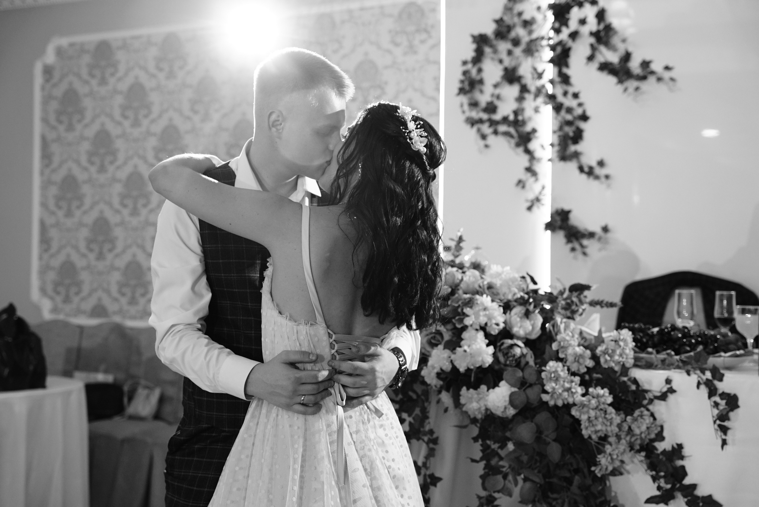 Антон и Маргарита чб. Свадебный фотограф в Самаре Анна Ковалева