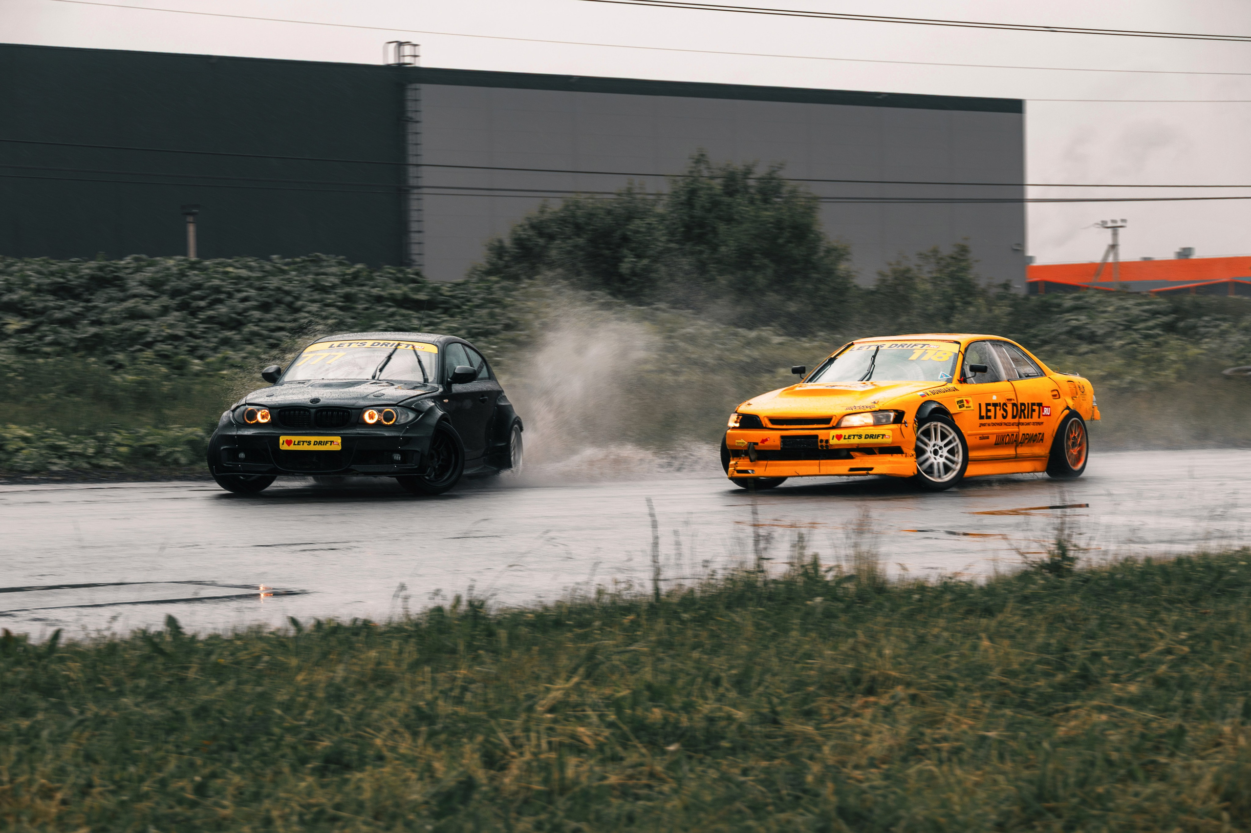 Фоторепортаж с «Больших Гонок» — дрифт, драг, звук